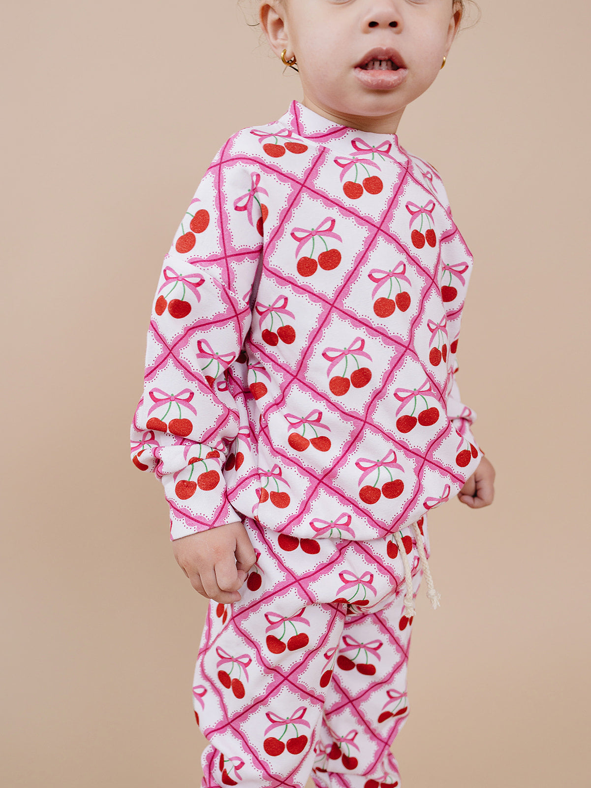 Jogger Set | Cherry Bow