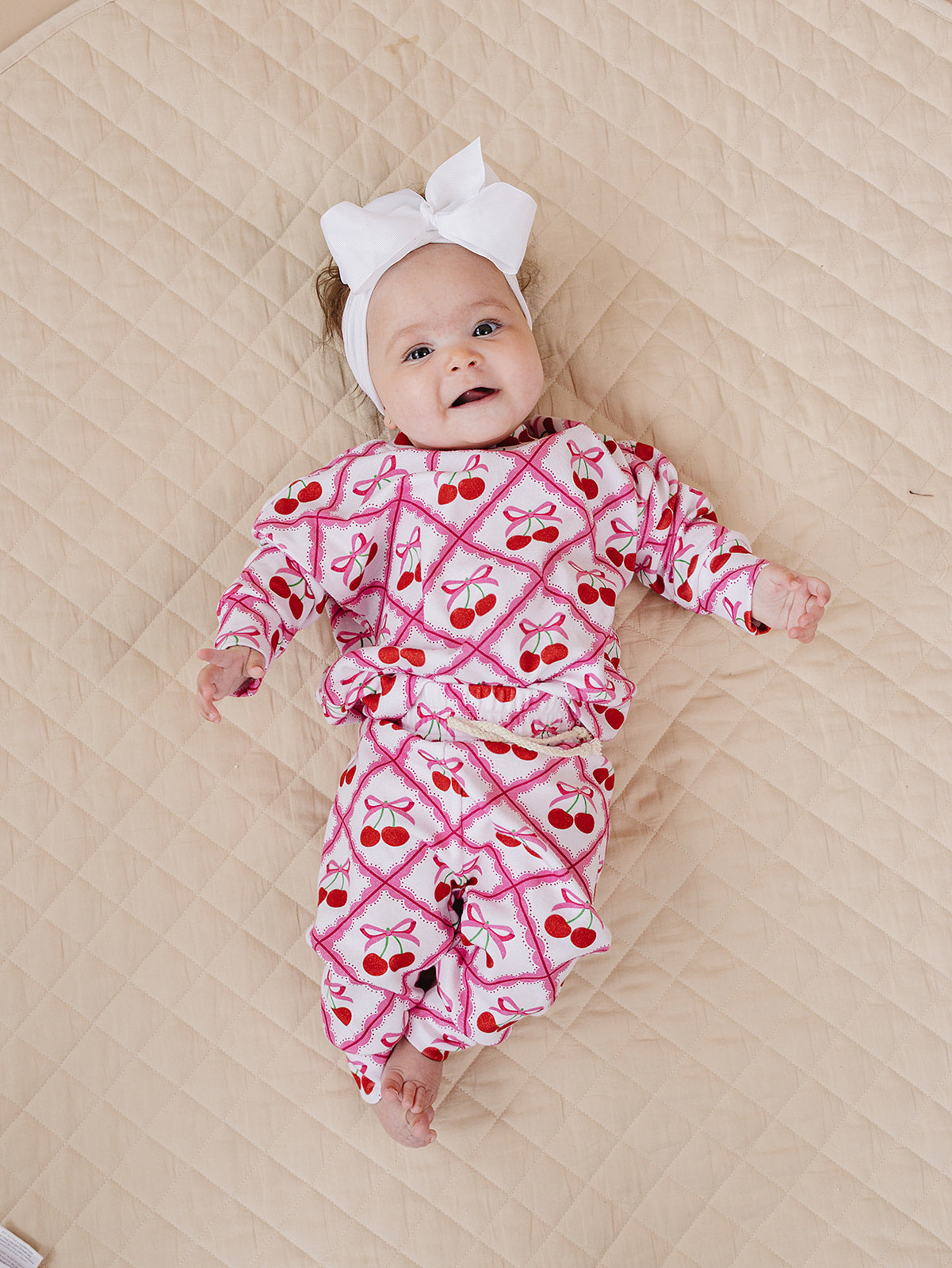 Jogger Set | Cherry Bow