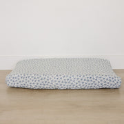 Blue Blossom Muslin Changing Pad Cover
