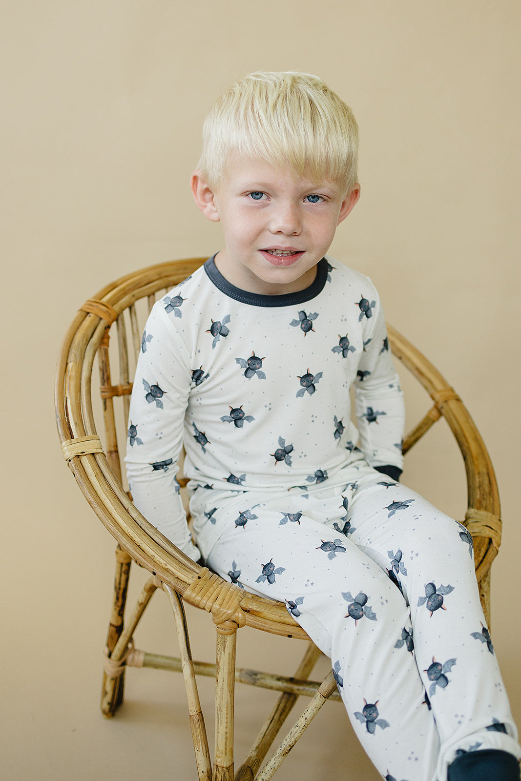 Batty For Bedtime 2pc Bamboo Pajamas