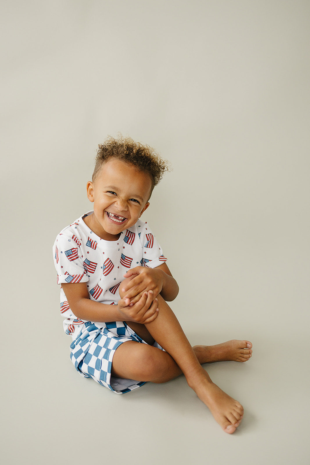 Cargo Shorts Set | Patriotic Vibes