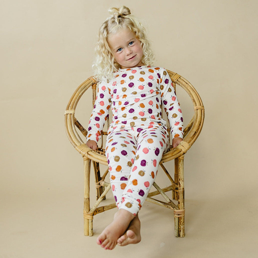 Apple Of My Eye 2pc Bamboo Pajamas