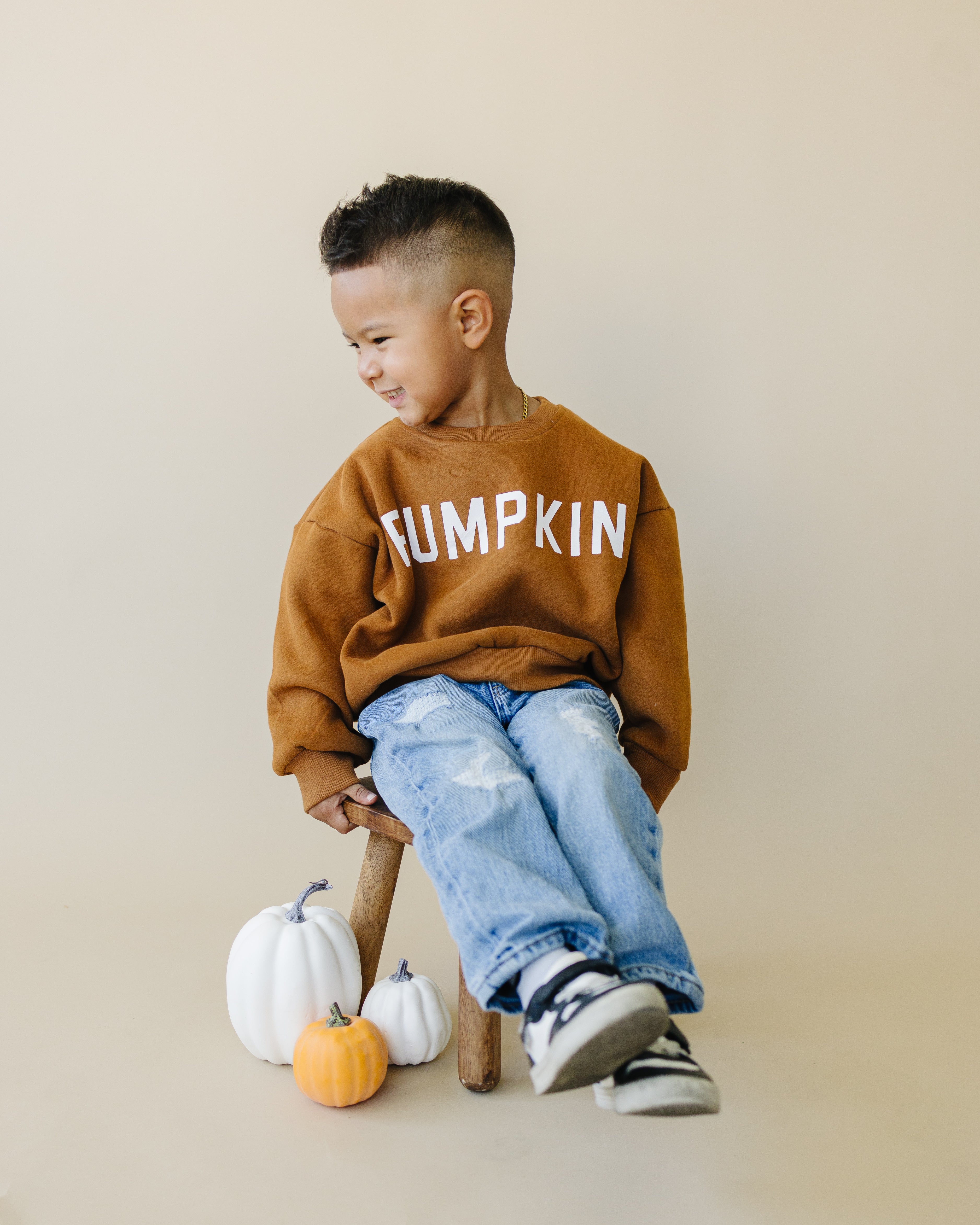 ‘pumpkin’ Crewneck Sweatshirt