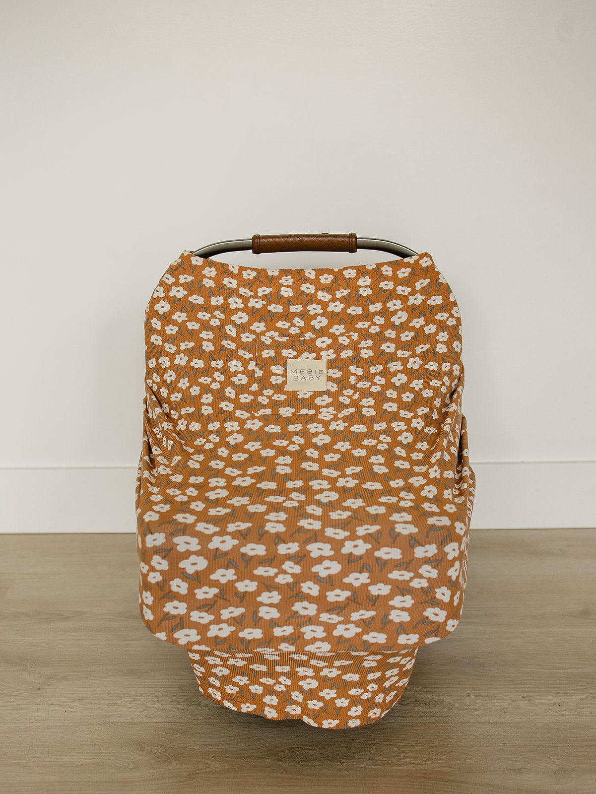 Mustard Floral Bamboo Multi-use Cover