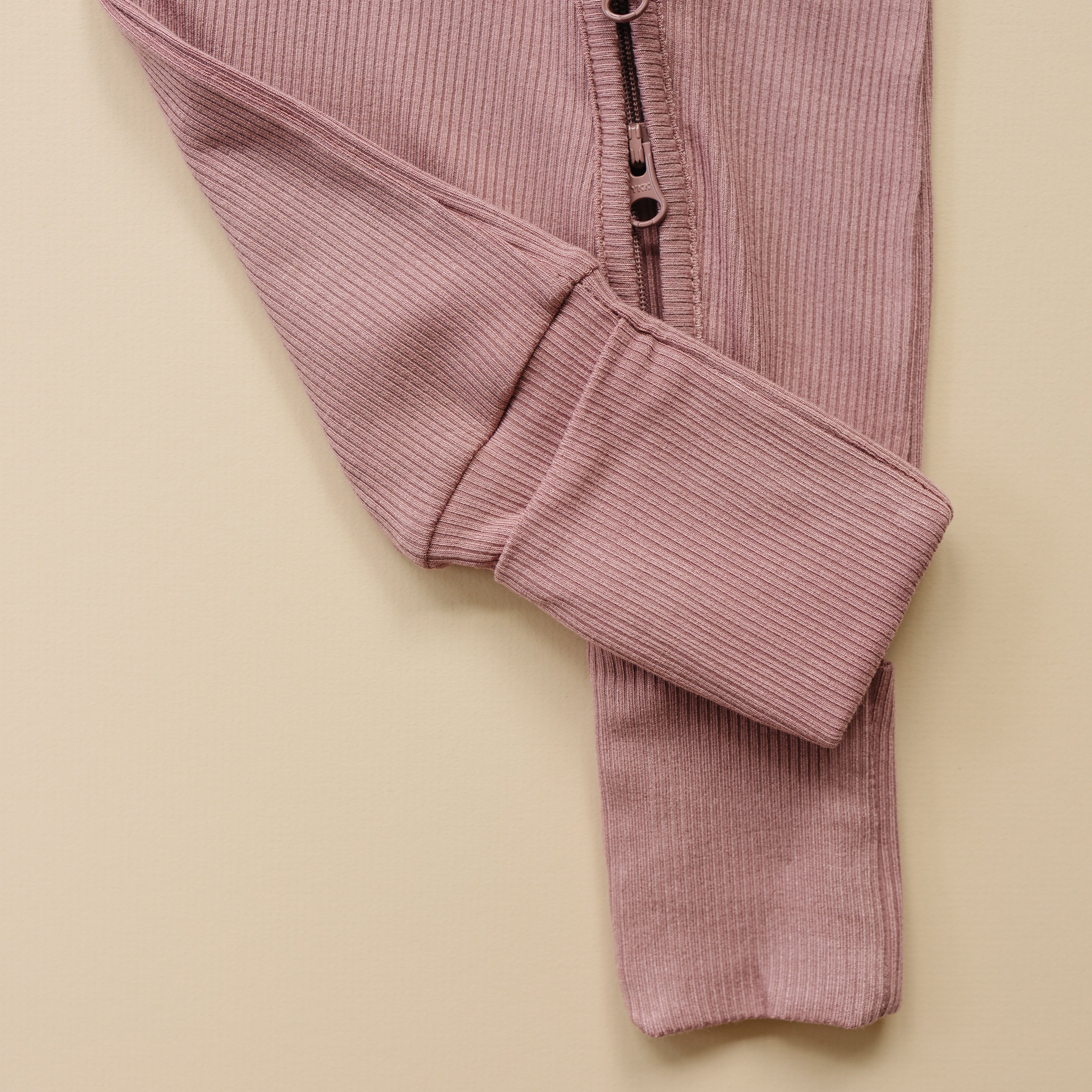 Solid Ribbed Bamboo Zippy Romper - More Colors