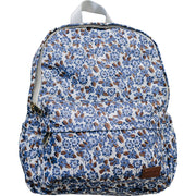 Cottage Blue Floral Mini Backpack