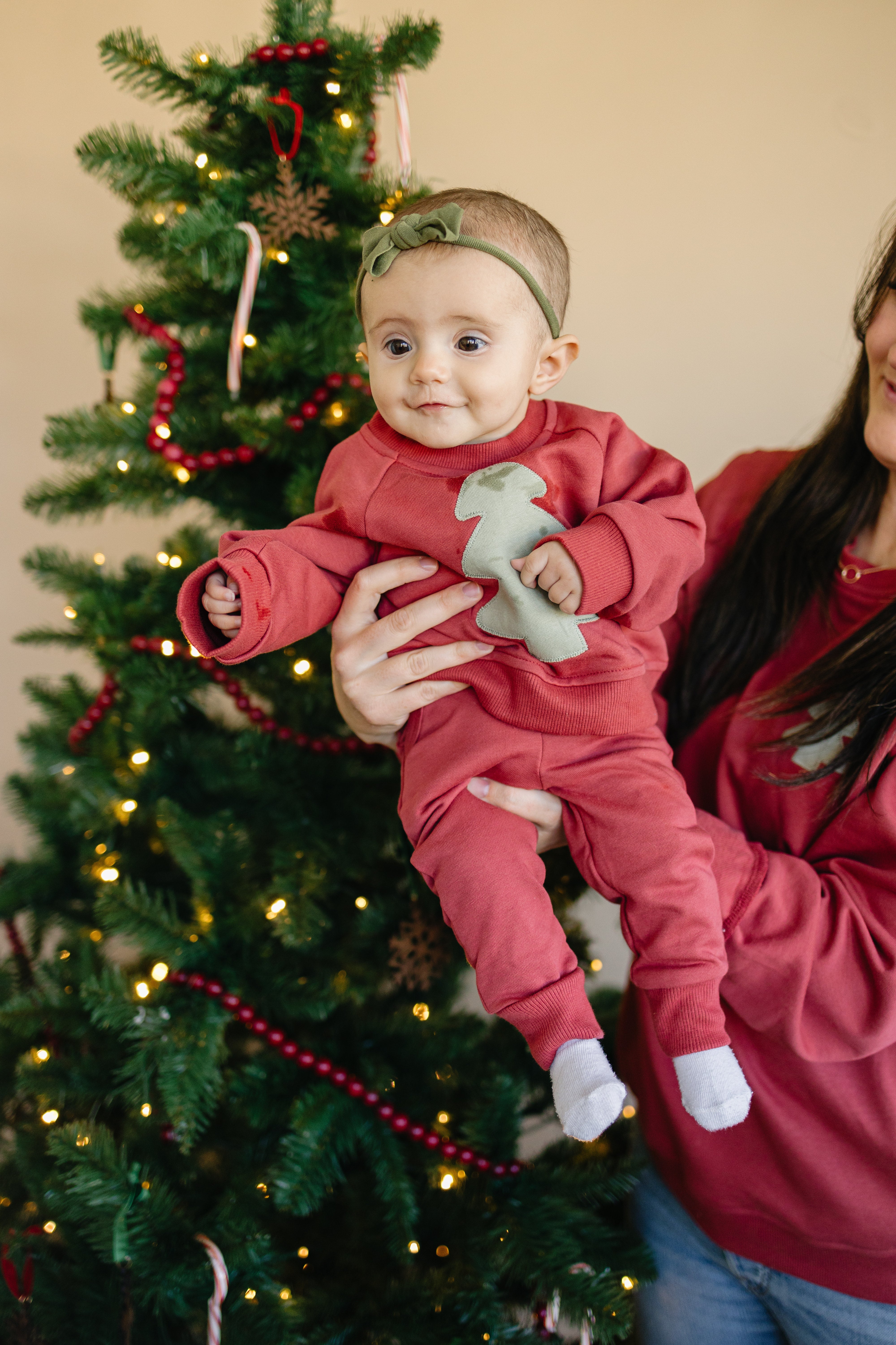Christmas Tree Patch Sweatshirt