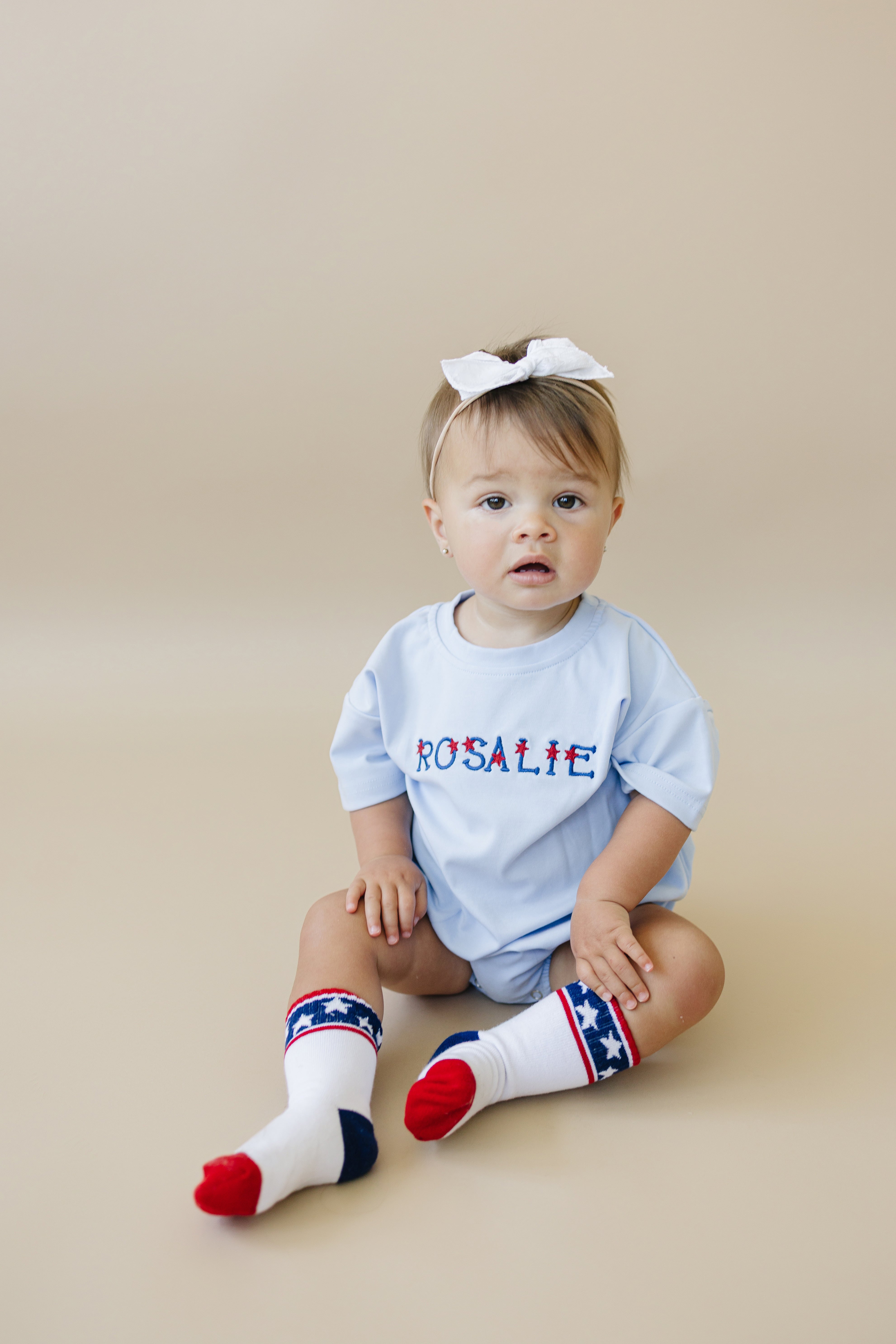 Stars And Stripes 4th Of July Socks - Infant, Toddler, Youth & Adult Sizes