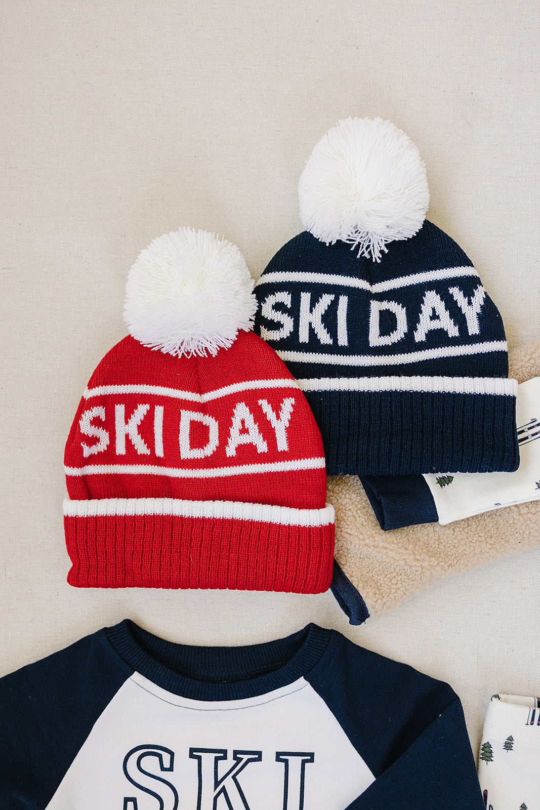 Navy Ski Beanie
