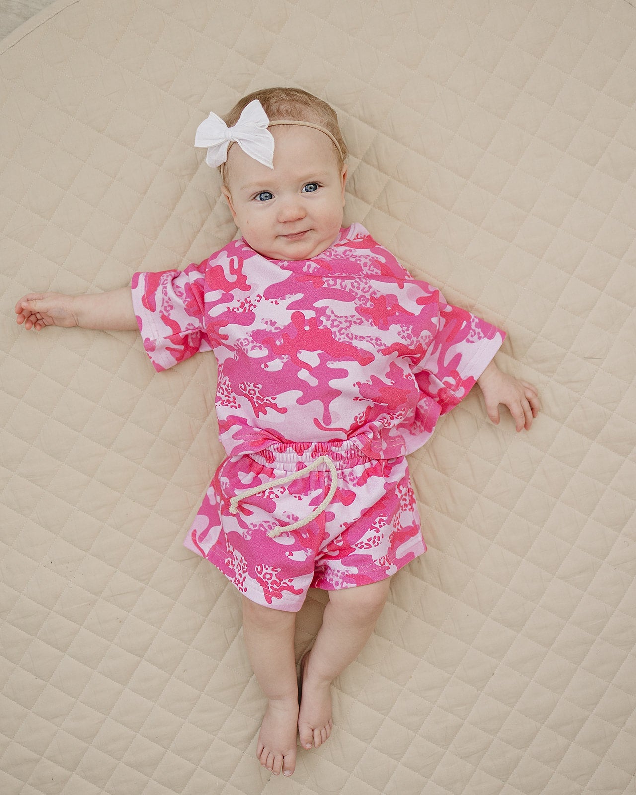 Shorts Set | Camo Leopard