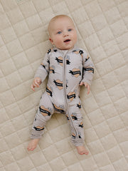 Bamboo Zip Romper | Mama's Boy