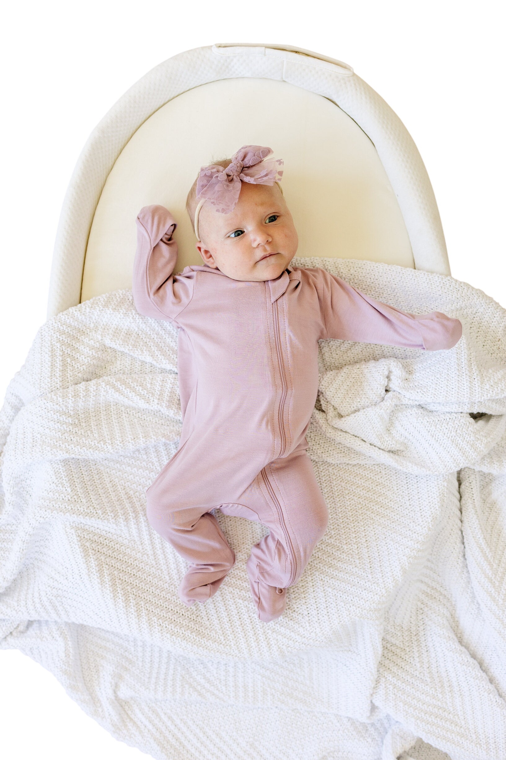 Bamboo Footed Zippy Romper