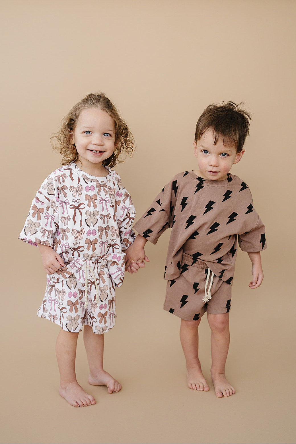 Shorts Set | Mocha Bows