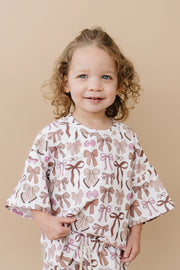 Shorts Set | Mocha Bows