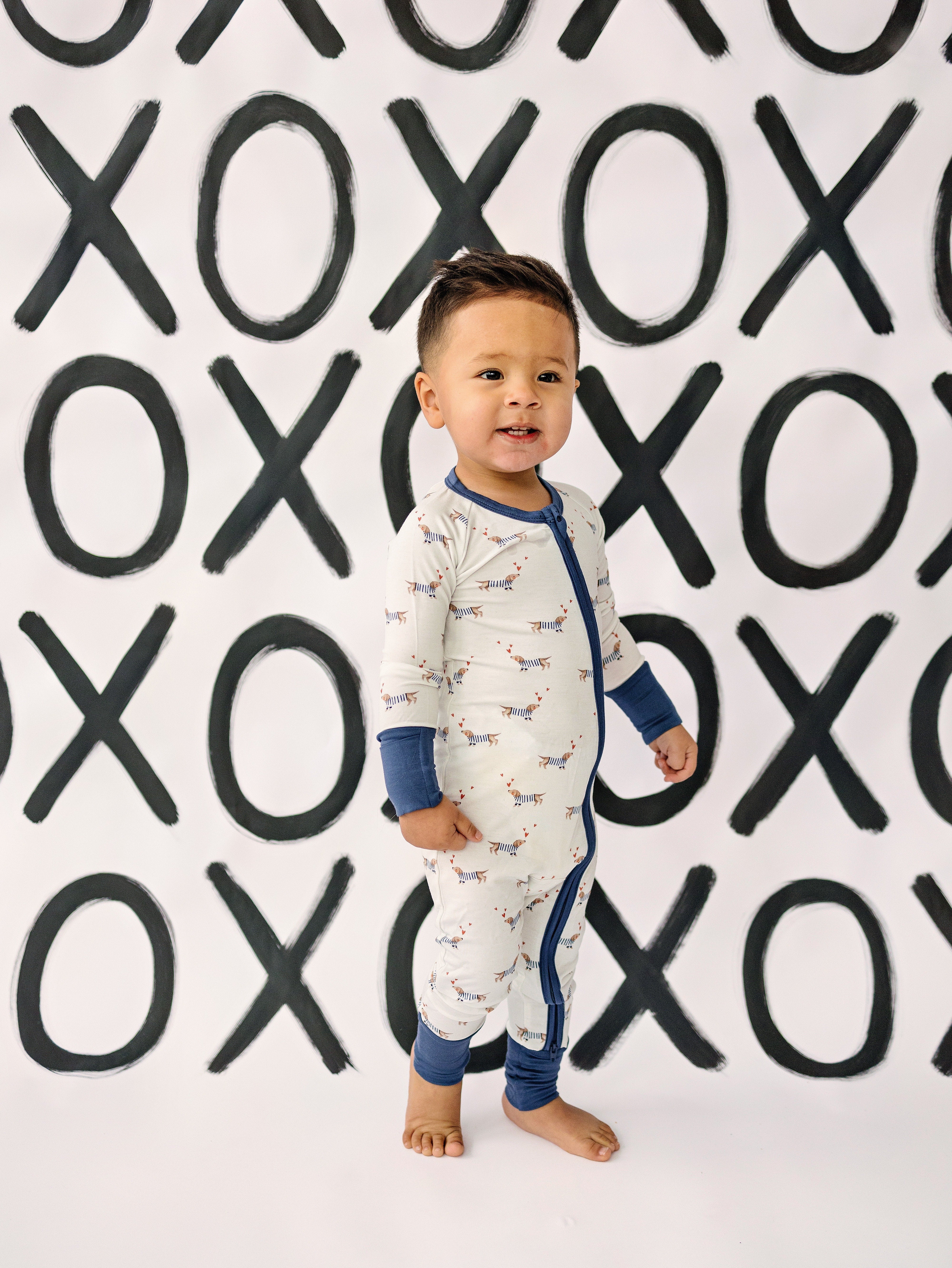 Puppy Love Bamboo Zippy Pajamas