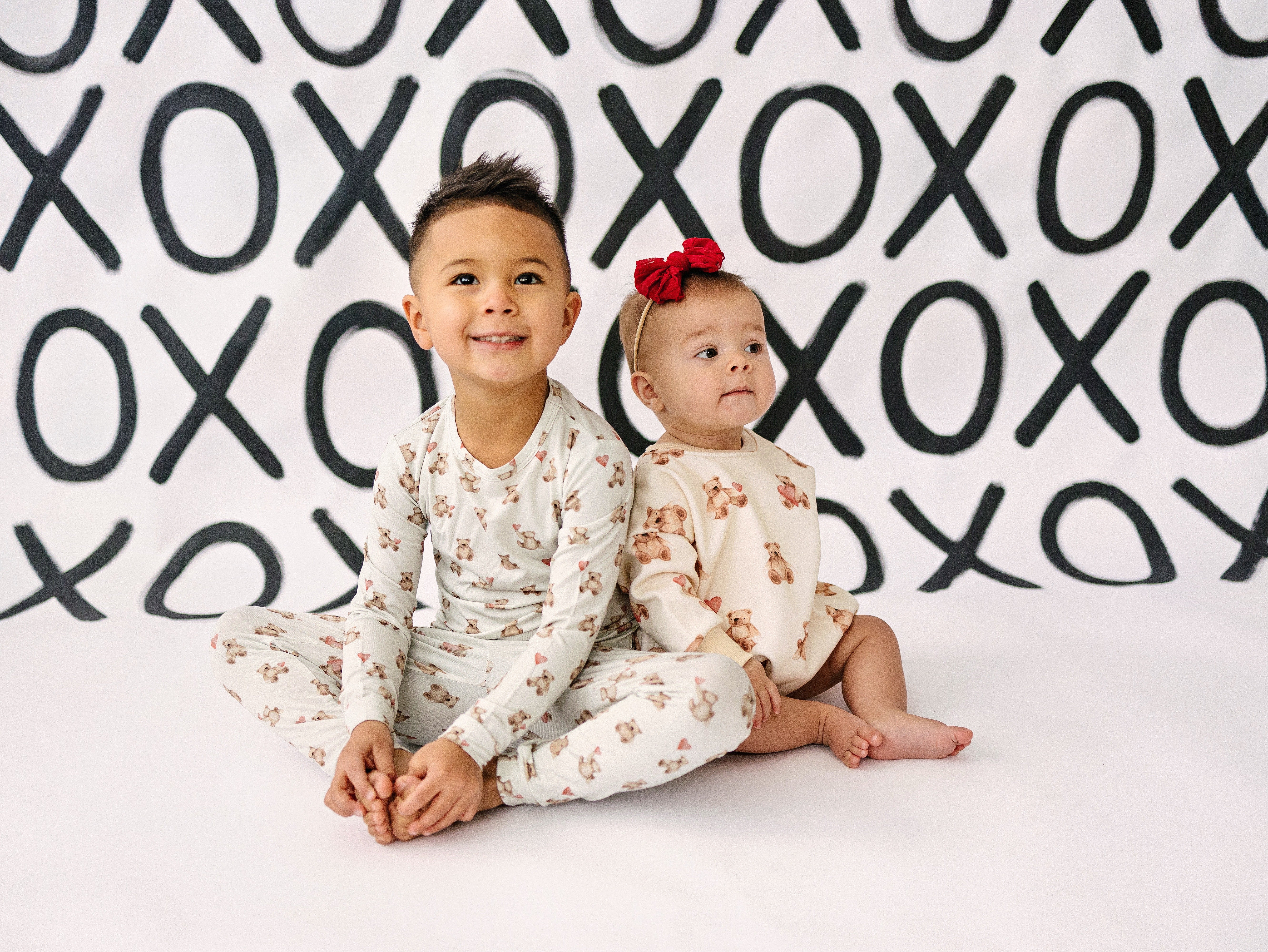 Teddy-gram 2pc Bamboo Pajama Set