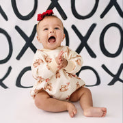 Teddy-gram Sweatshirt Romper
