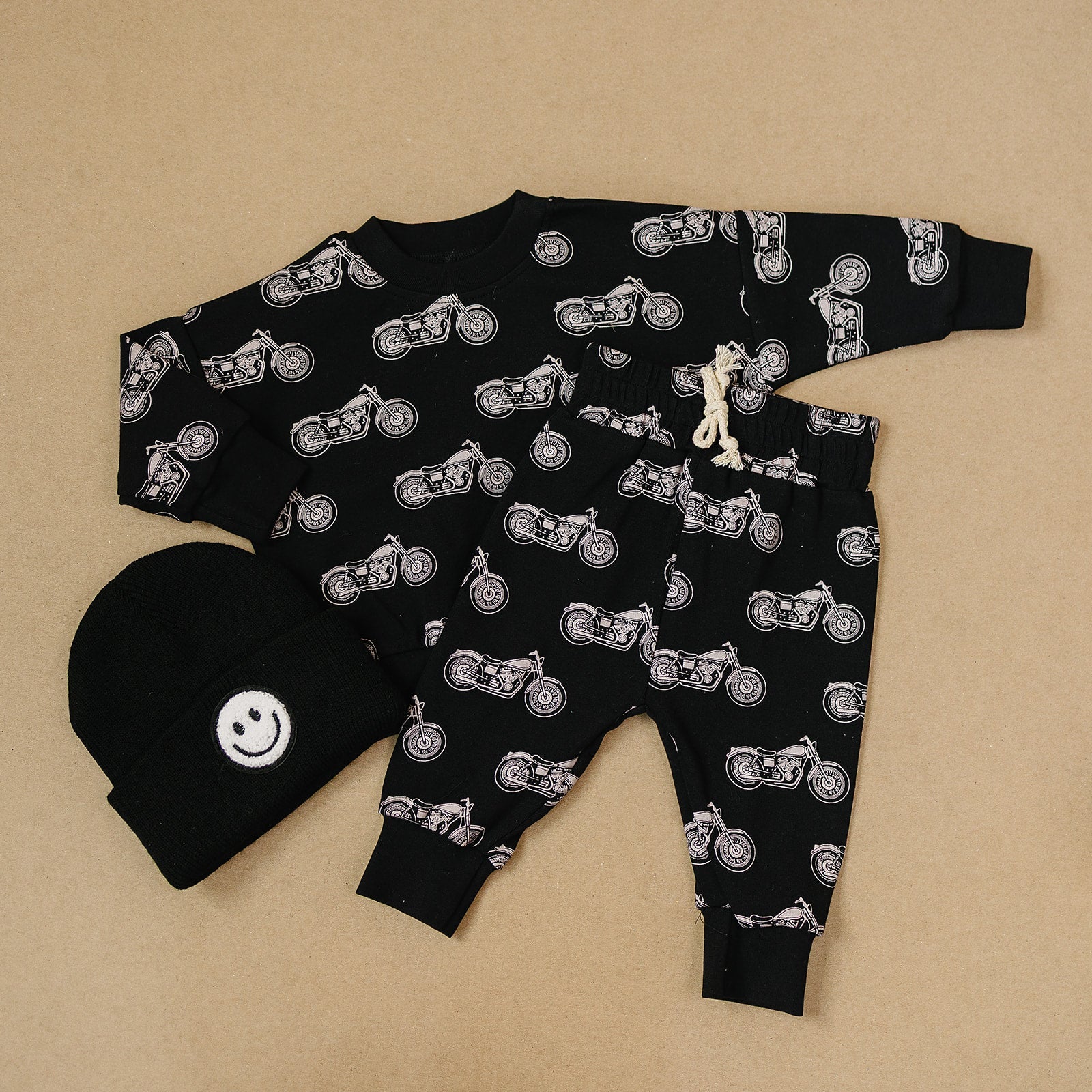 Jogger Set | Born To Ride Black