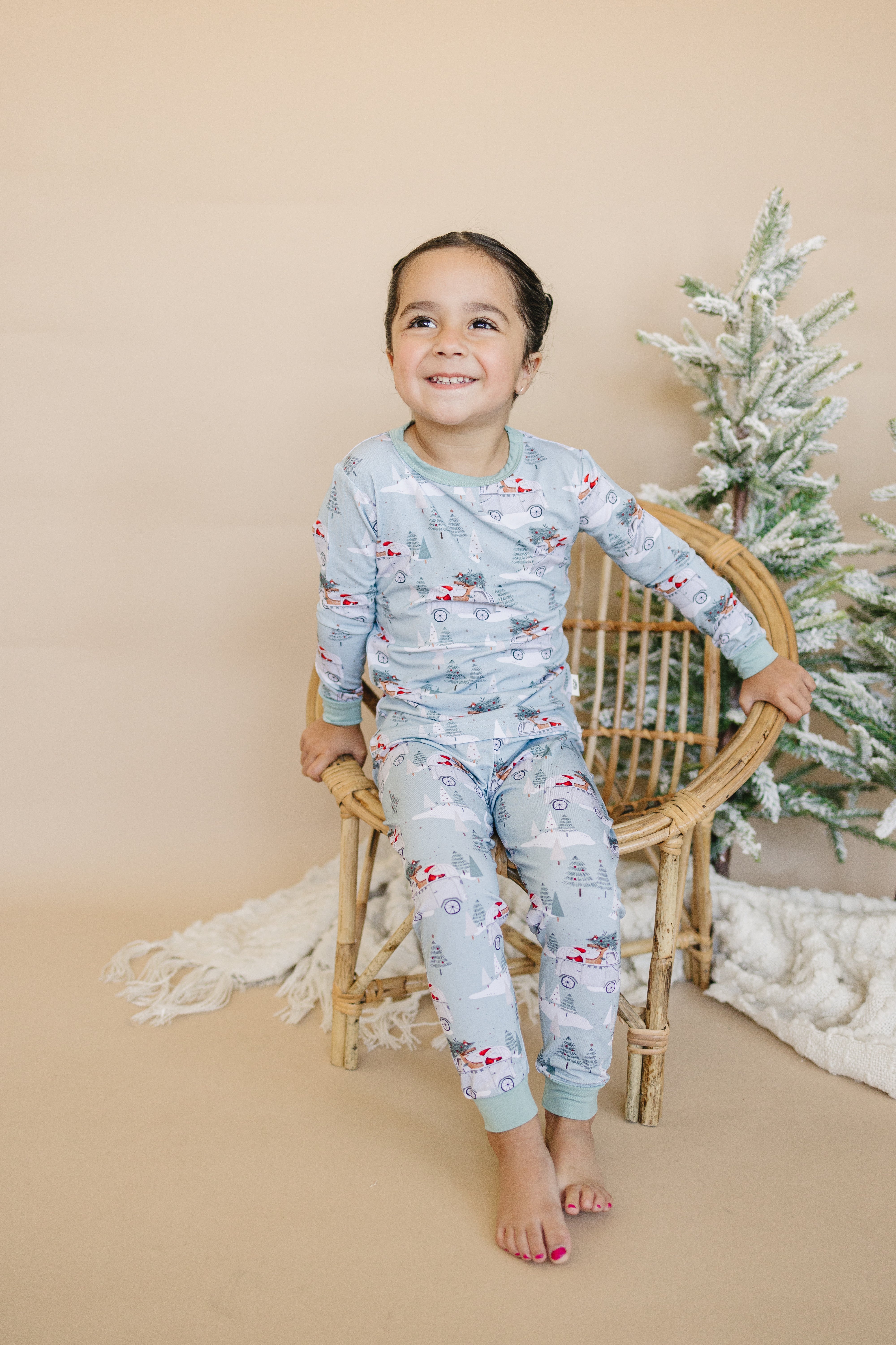 Cruisin' To Christmas 2pc Bamboo Pajamas