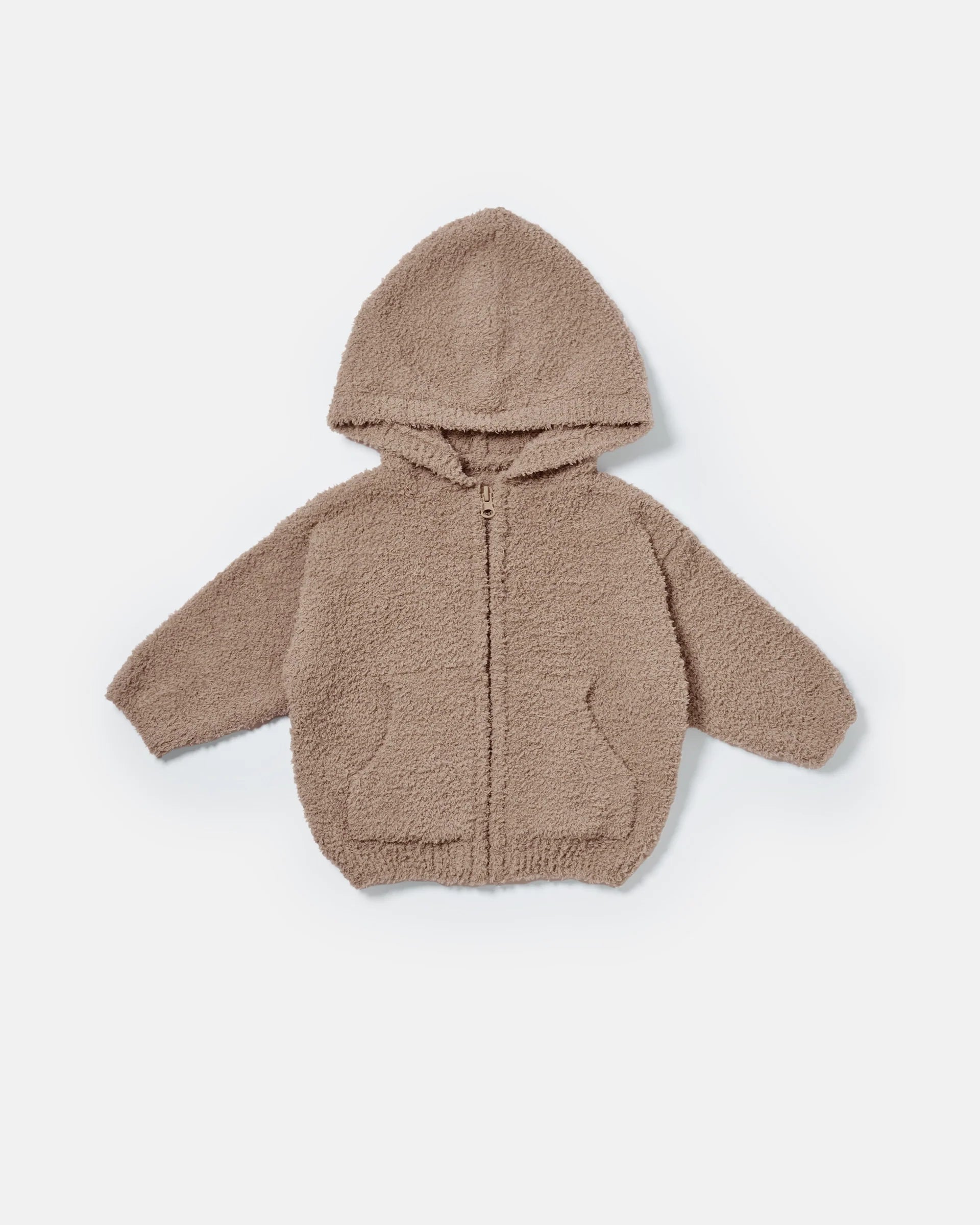 Zip Up Hoodie - Fuzzy