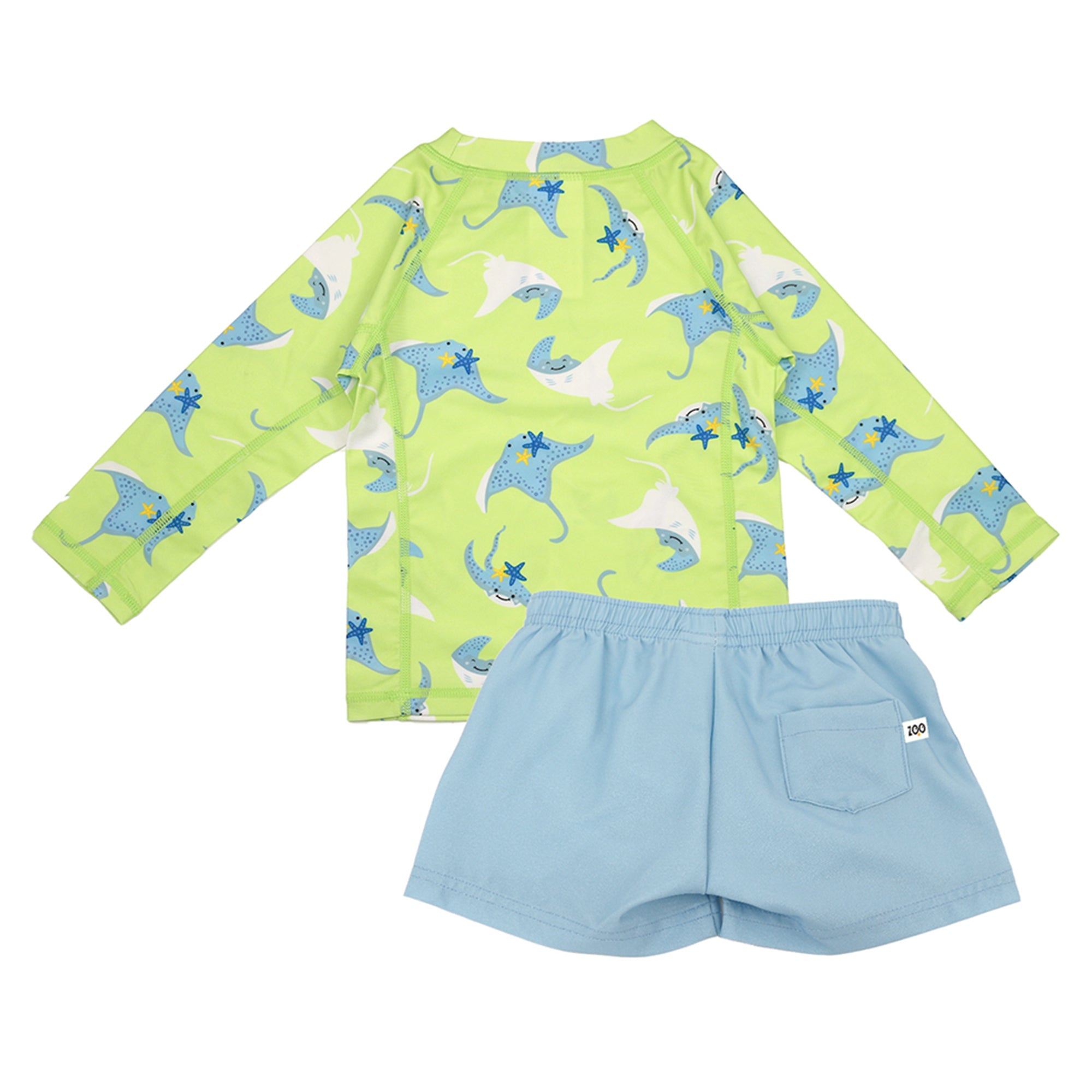 Baby/toddler Boys Swim Top & Swim Shorts Set - Sid The Stingray **pre-order (orders Will Ship In Full Early March '25)**