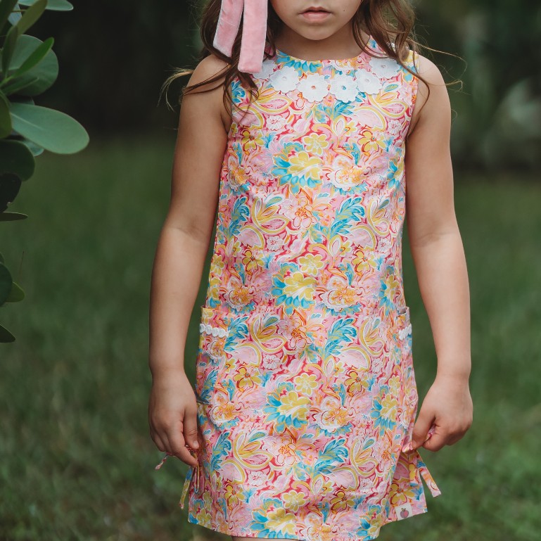 Presley Dress - Hula Pink (final Sale)