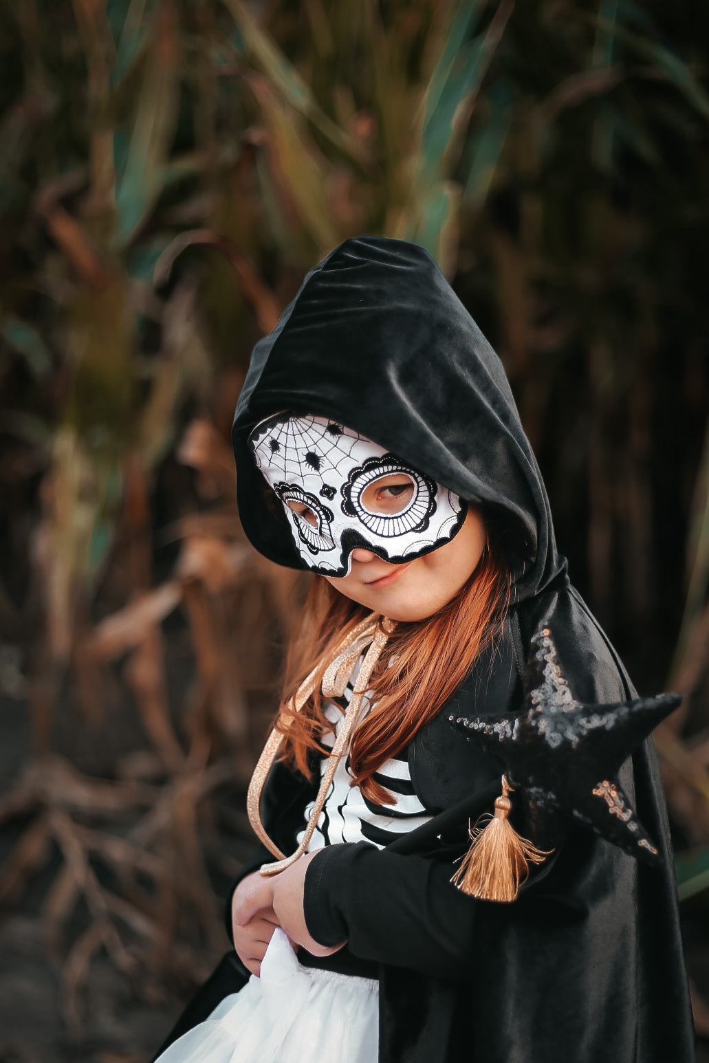Black Halloween - Skull Mask