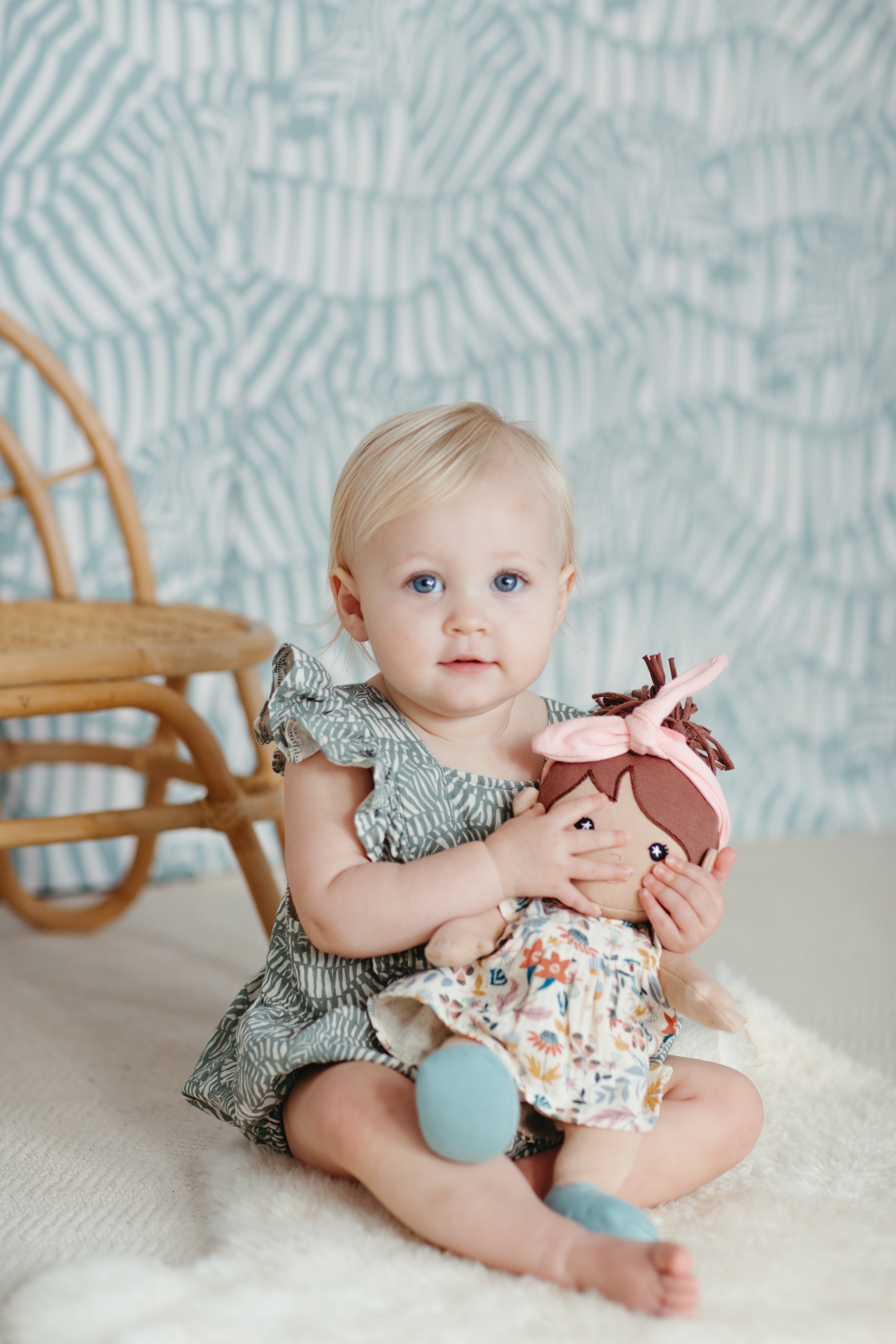 Muslin Flutter Sleeve Romper - Zebra Print