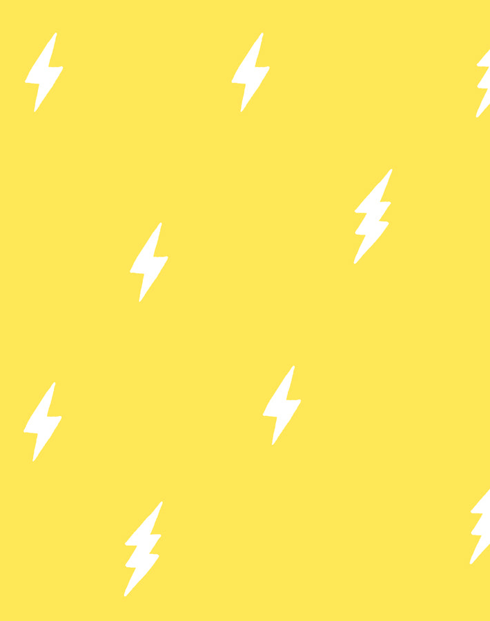 'zeus Lightning' Wallpaper By Tea Collection - Daffodil
