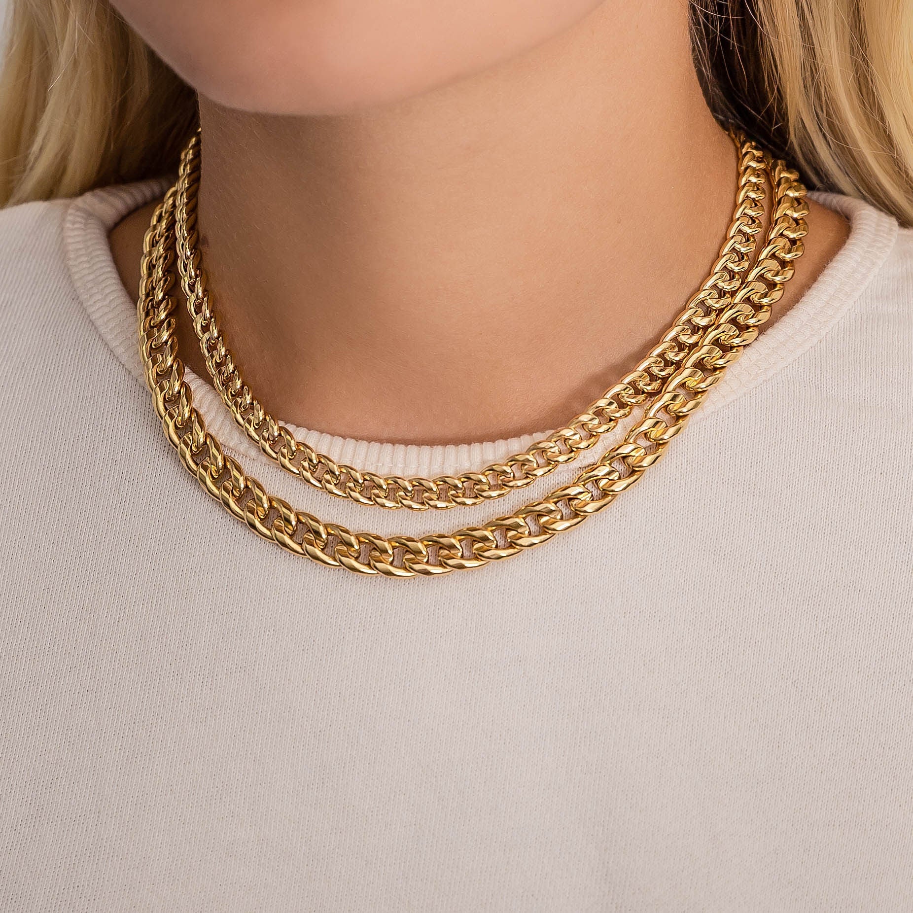 14k Extra Large Miami Cuban Link Necklace