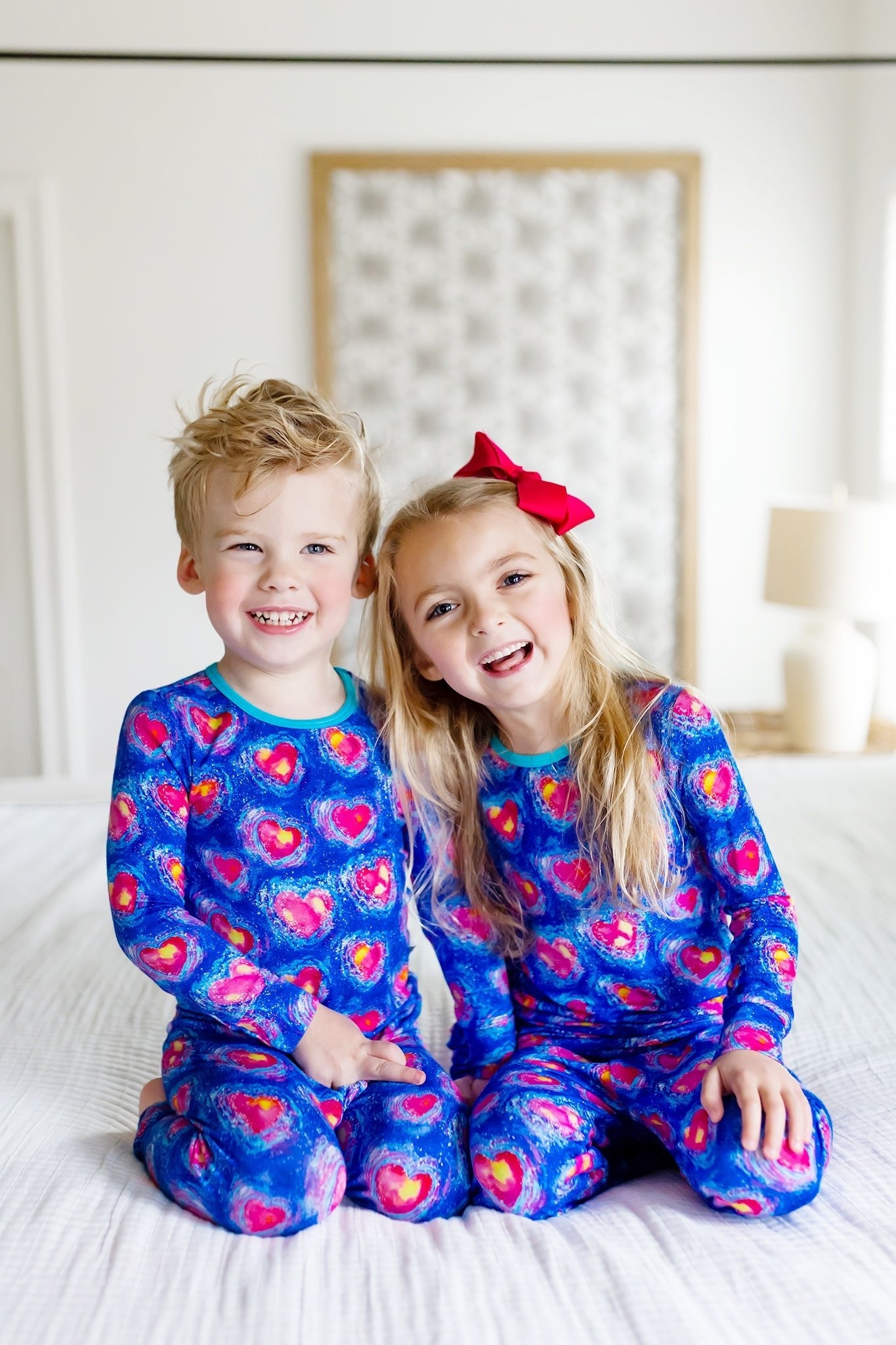 A Thousand Hearts Long Sleeve Pajama Set (2t-12y)