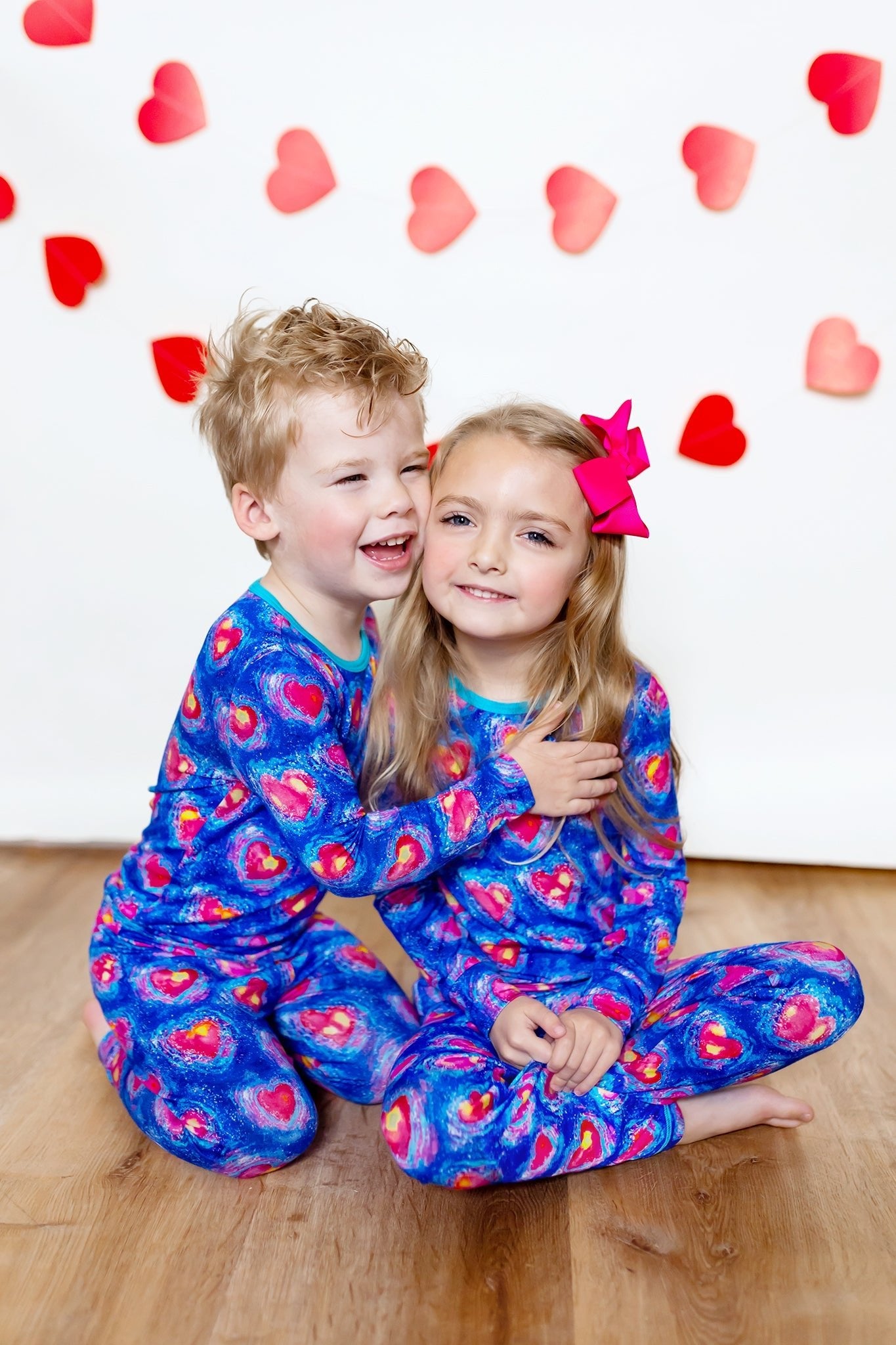 A Thousand Hearts Long Sleeve Pajama Set (2t-12y)