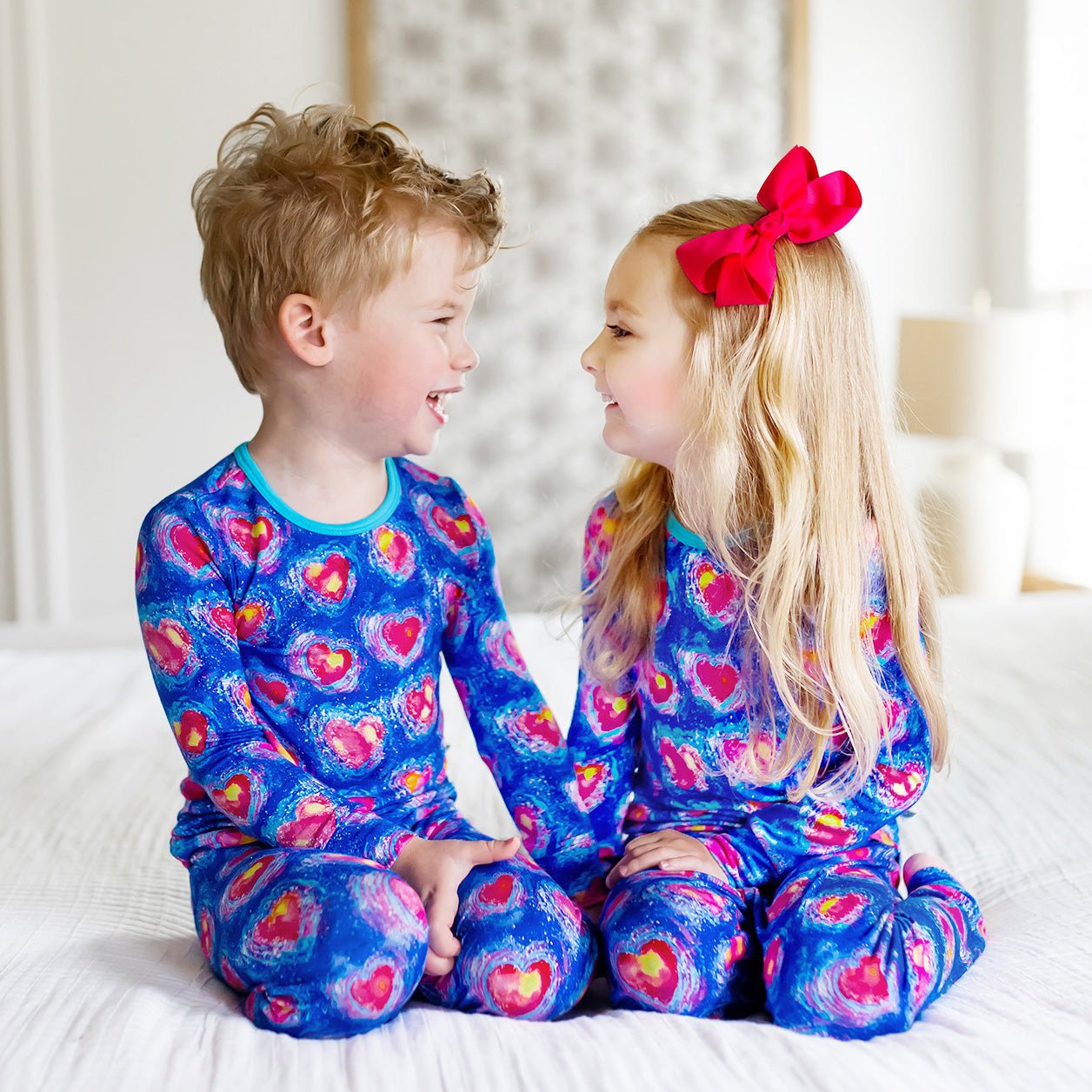 A Thousand Hearts Long Sleeve Pajama Set (2t-12y)