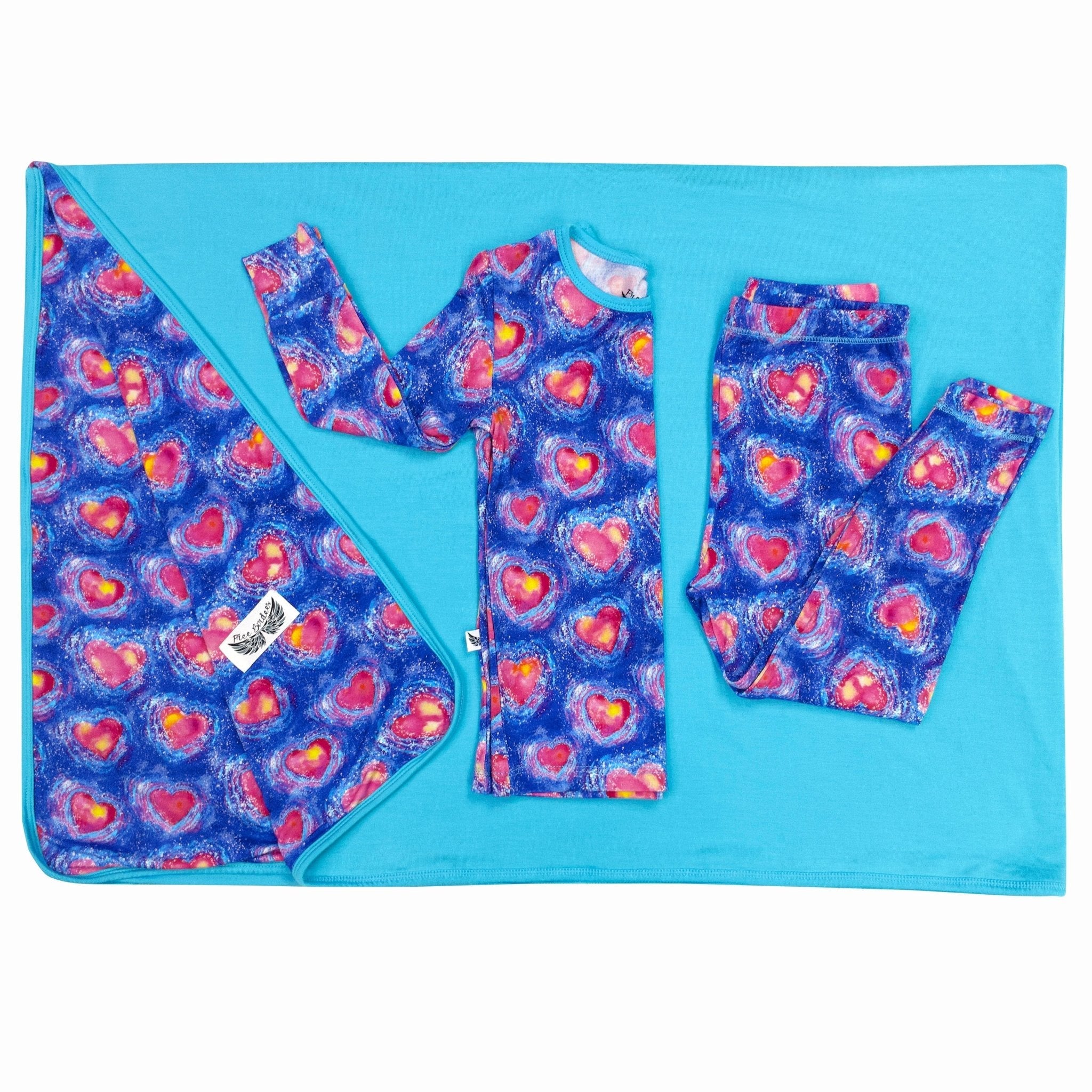 A Thousand Hearts Long Sleeve Pajama Set (2t-12y)