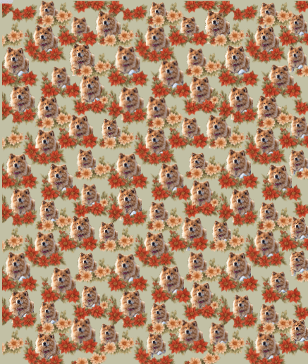 Personalized Festive Garden Wrapping Paper | Custom Gift Wrap