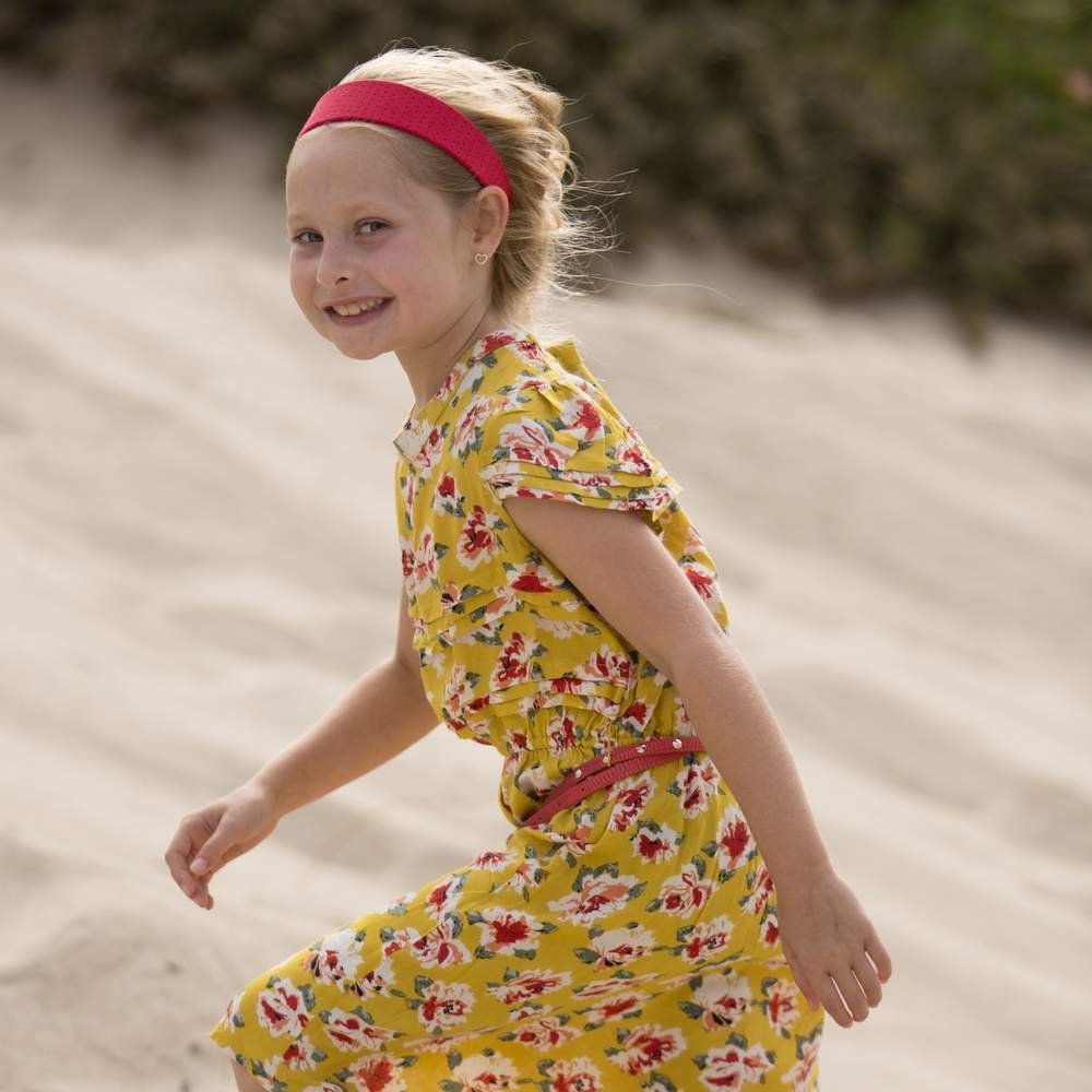 Classic Wide Print Pattern Headband For Girls 6-14 - Children, Tweens, Teenagers