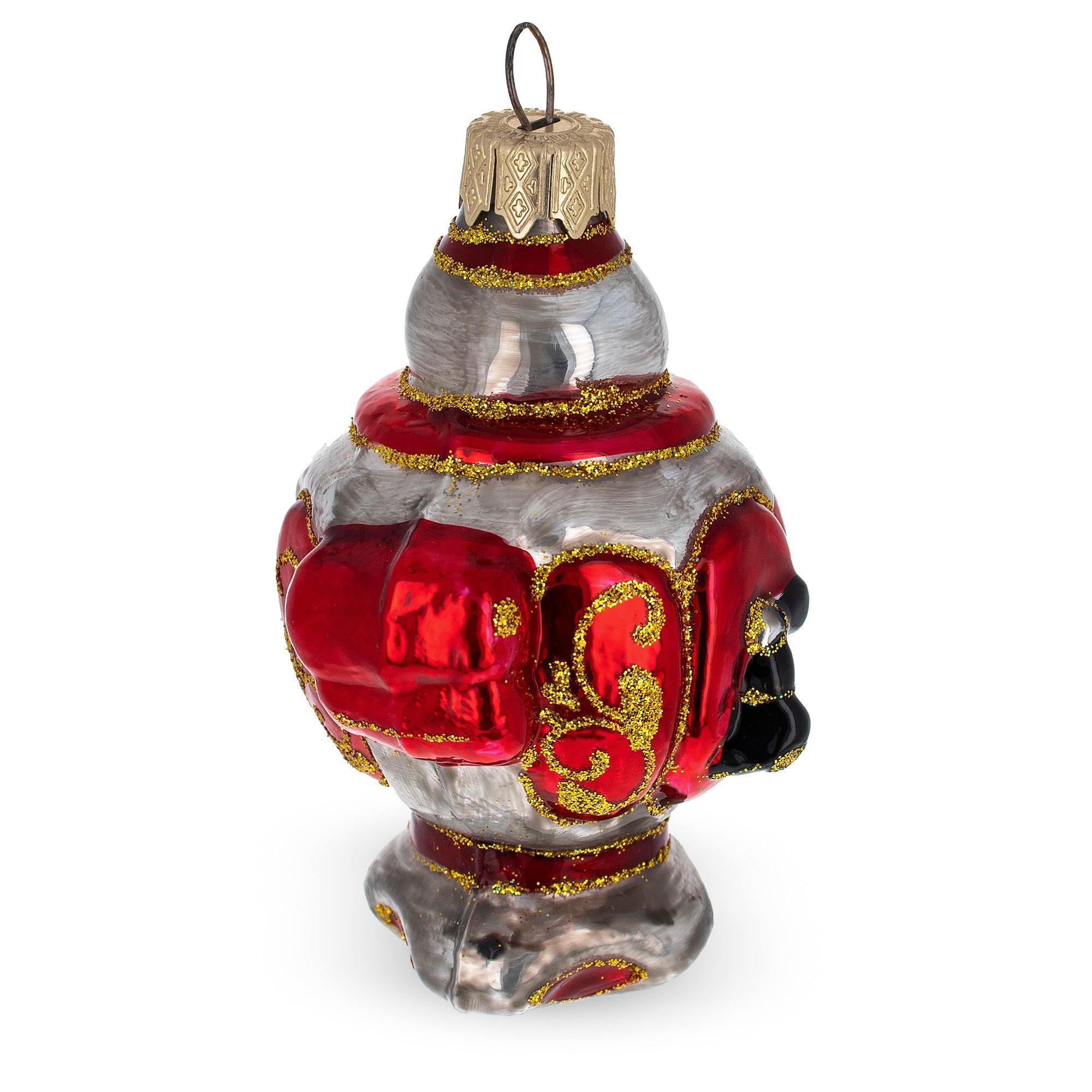 Samovar Teapot Glass Christmas Ornament