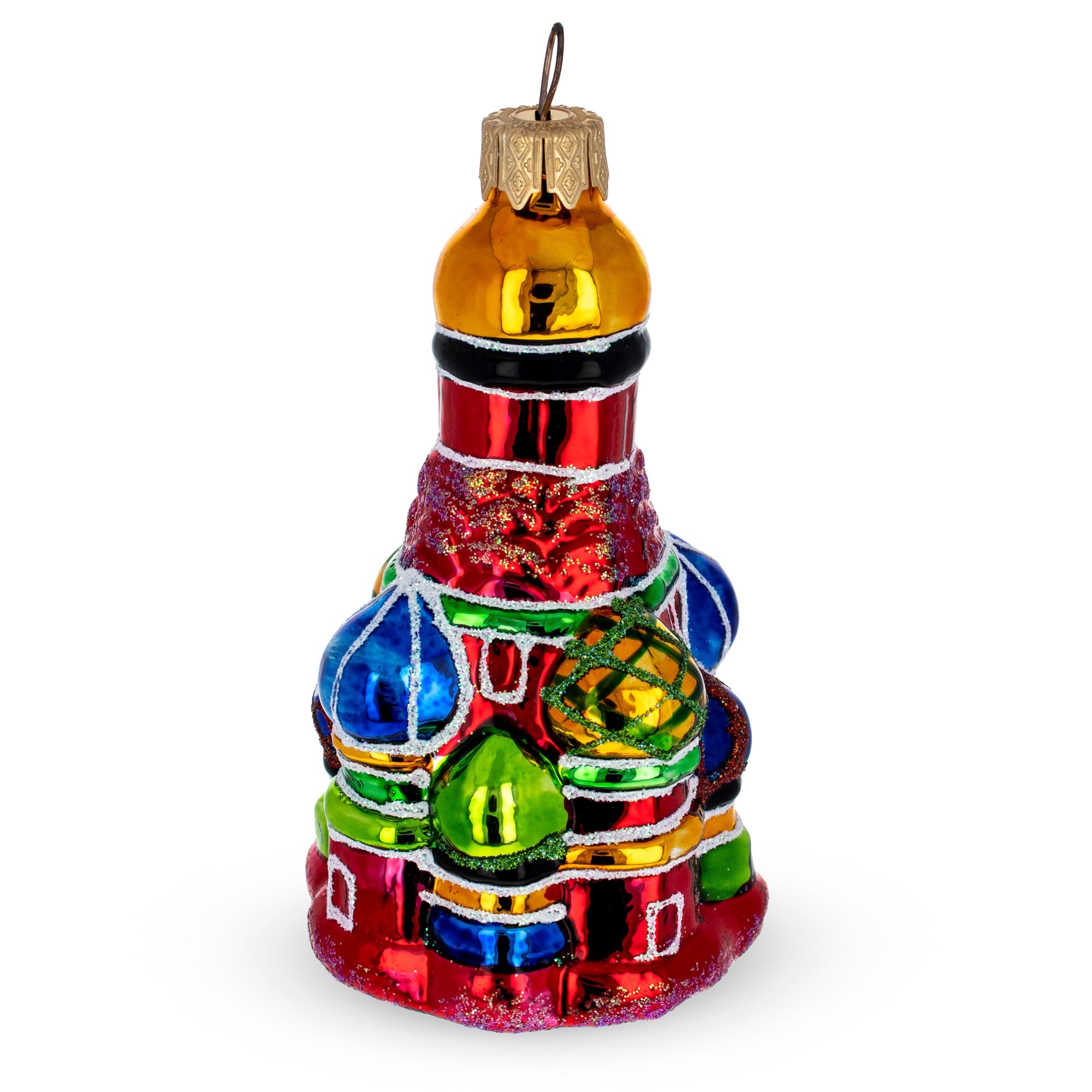 Cathedral Glass Christmas Ornament