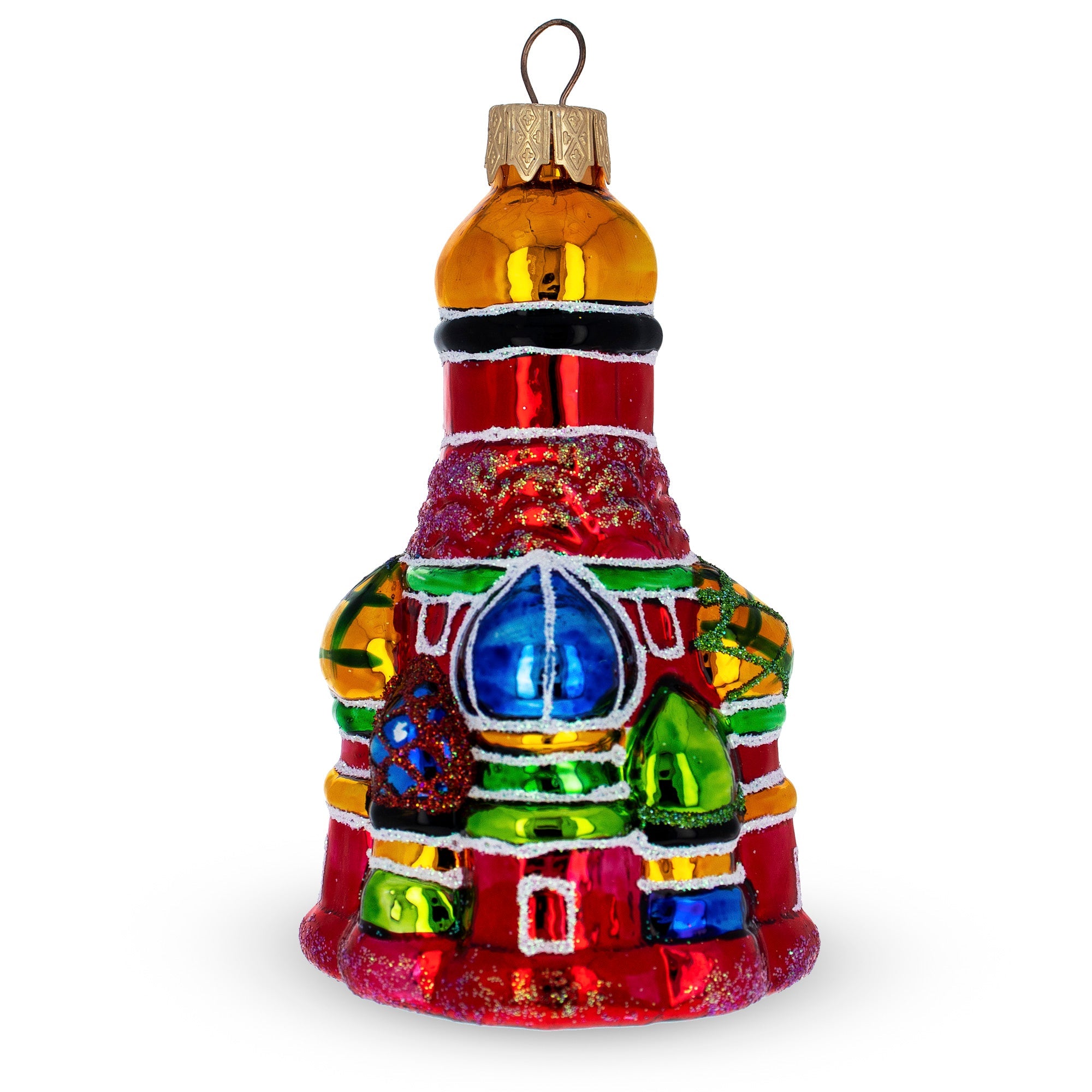 Cathedral Glass Christmas Ornament