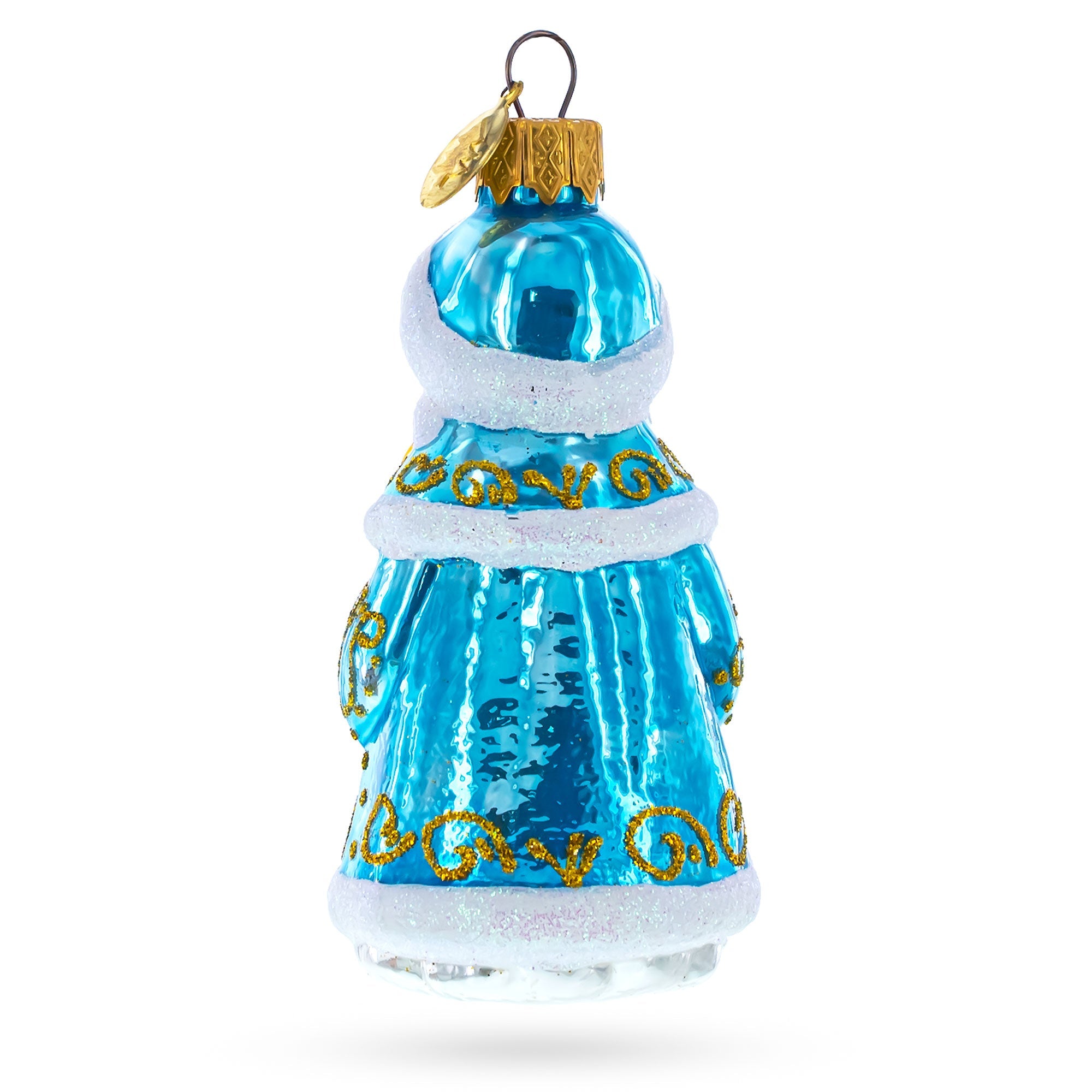 Snigurochka Snow Maiden Glass Christmas Ornament