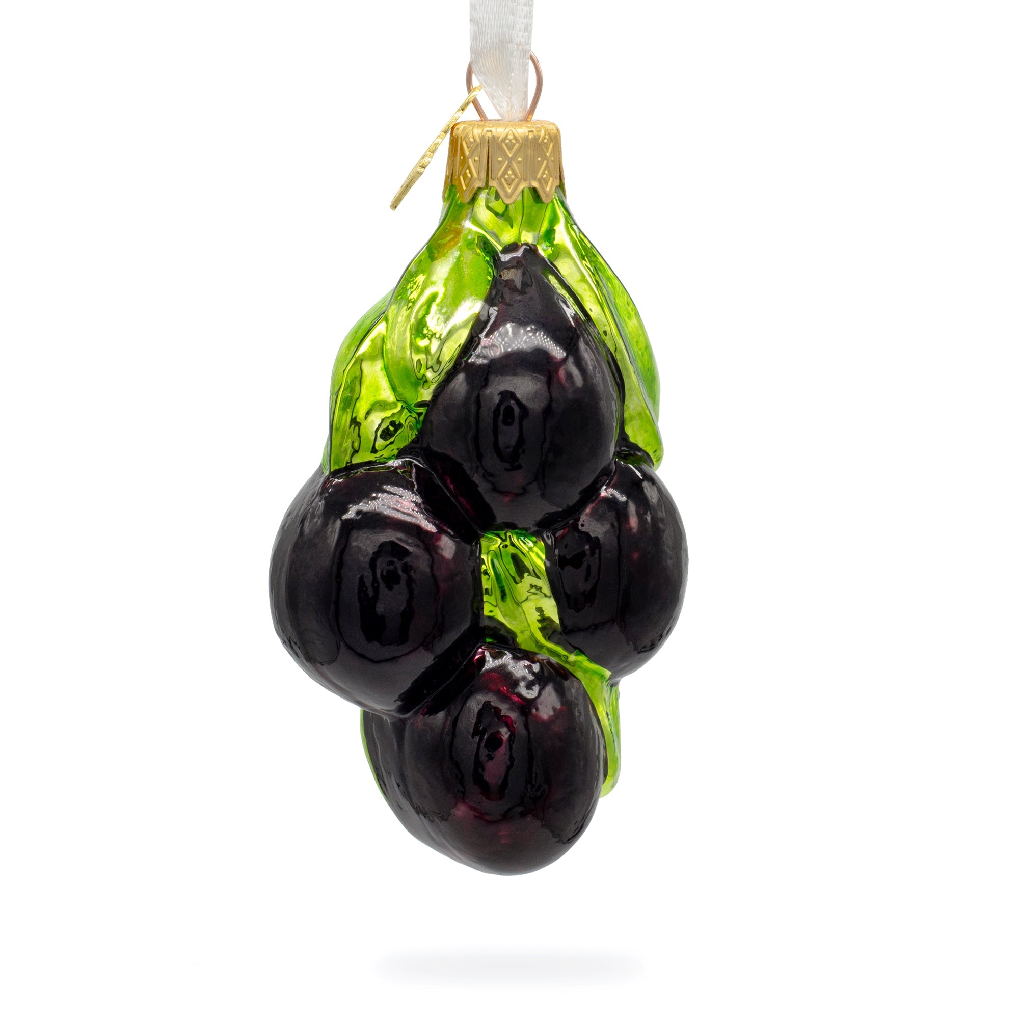 Black Olives Glass Christmas Ornament