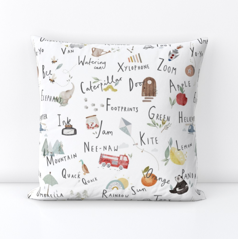 Kids Room Pillow - Artisan Baby Pillows