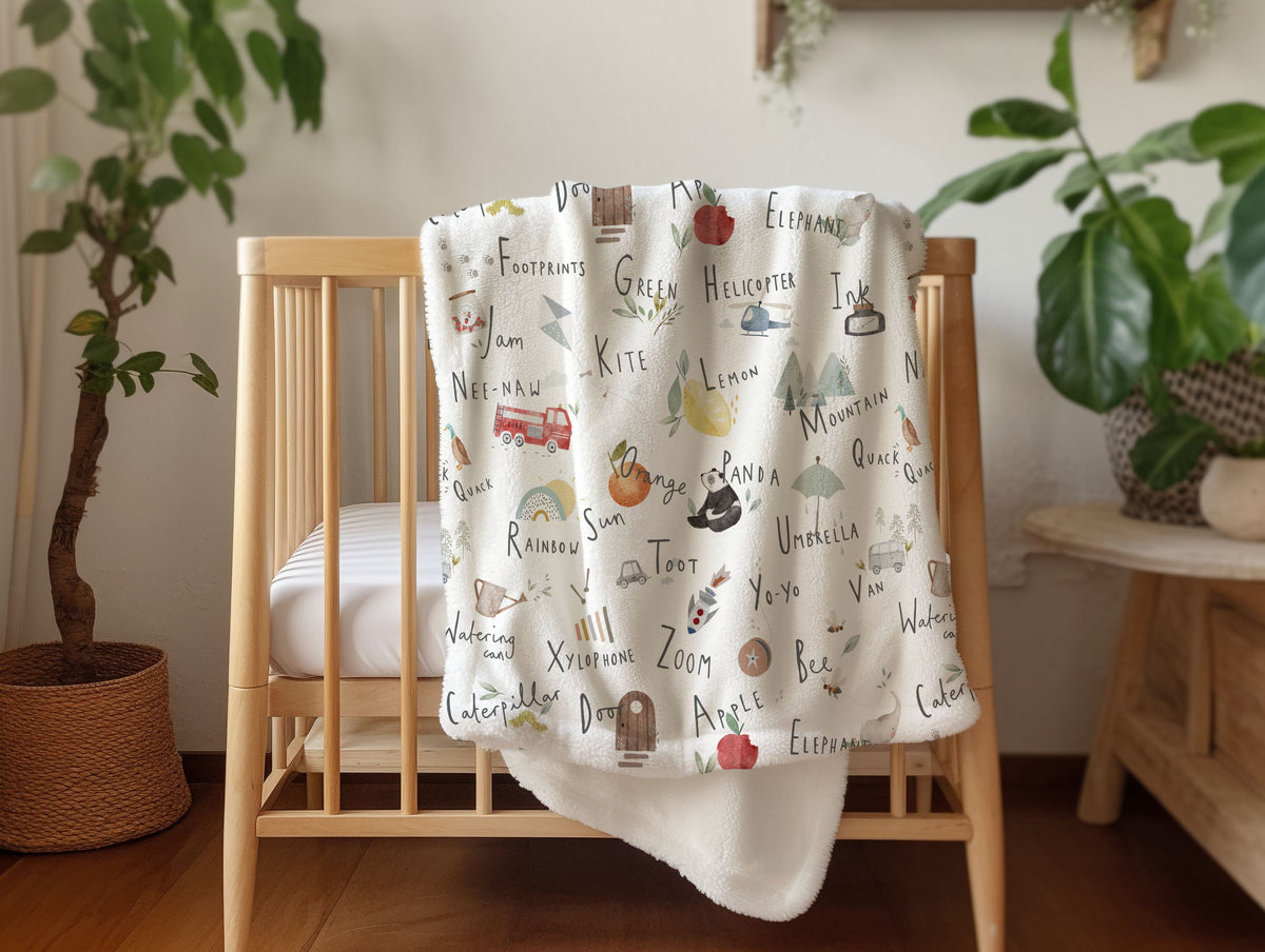 Horses - Vintage Baby Blanket