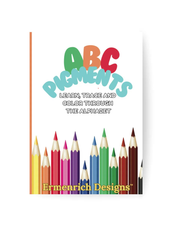 Abc Pigments: Learn, Trace And Color Through The Alphabet  Coloring Book