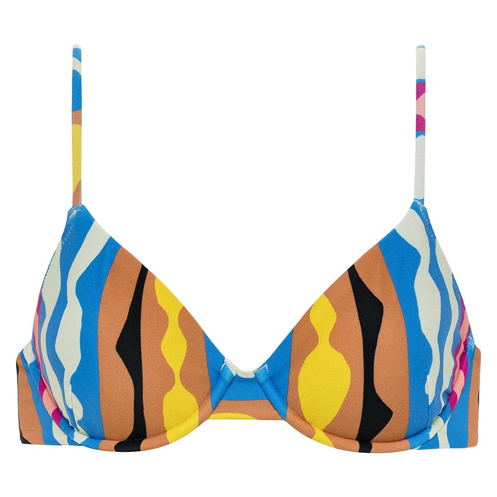 Abstract Dainty Bikini Top