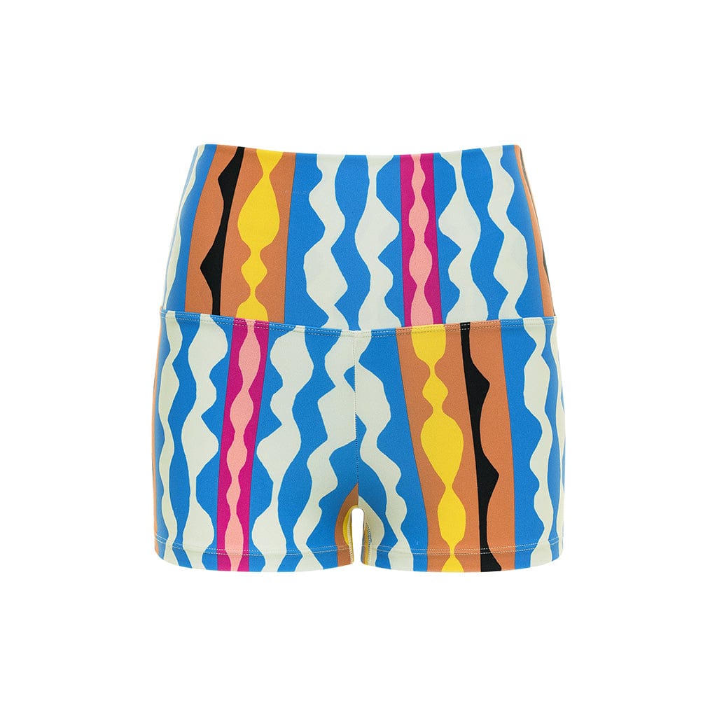 Abstract Micro Bike Short