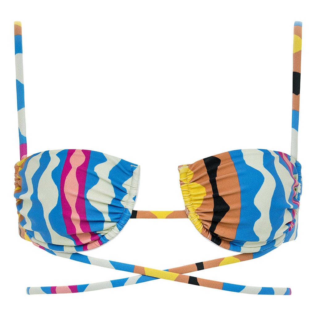 Abstract Simone Bikini Top