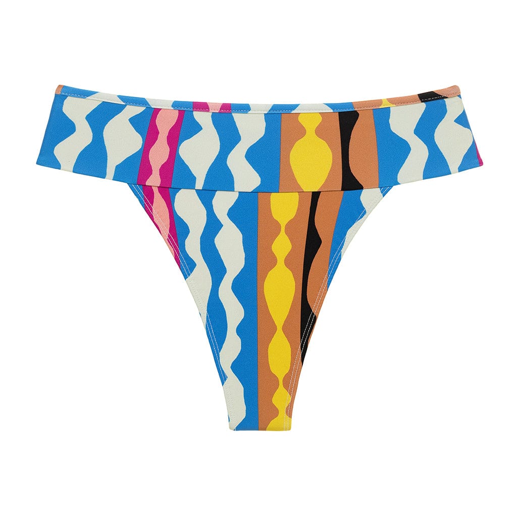 Abstract Tamarindo Binded Bikini Bottom