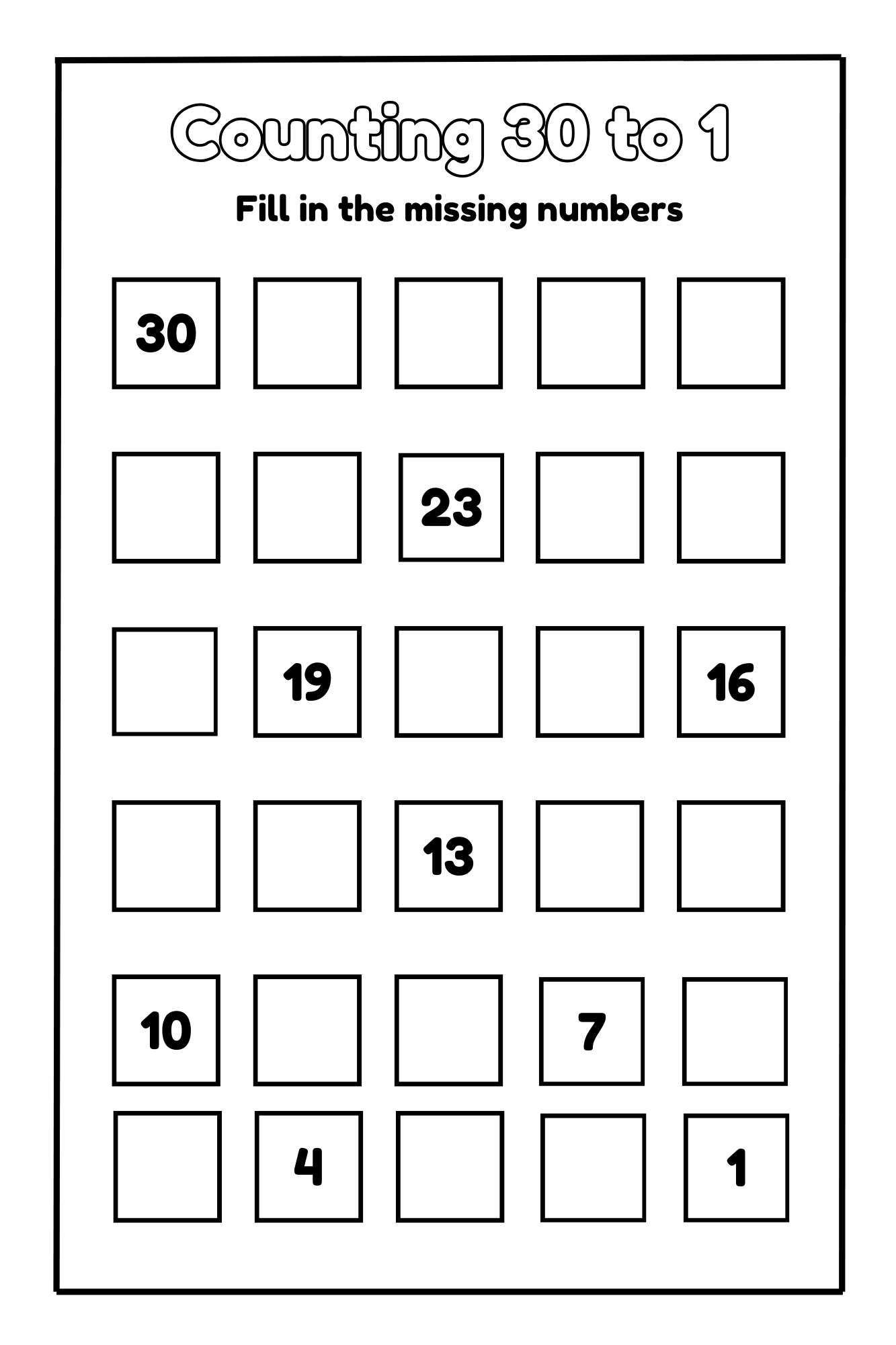 123 Pigments Learn, Trace, Count And Color Through Numbers 0-30 Coloring Book