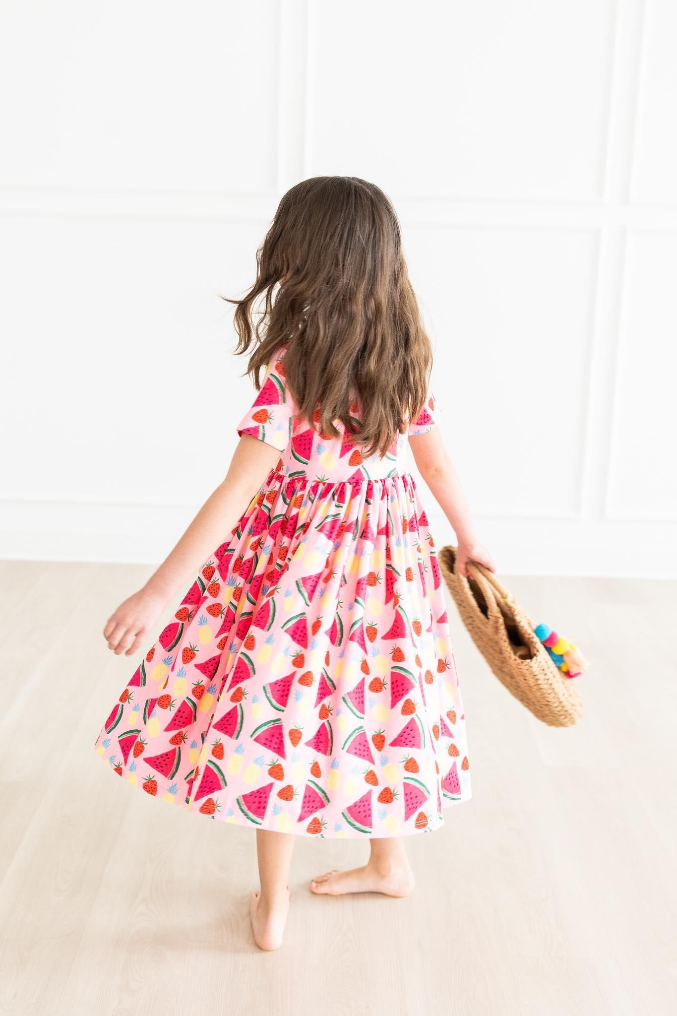 Watermelon Wonder S/s Pocket Twirl Dress